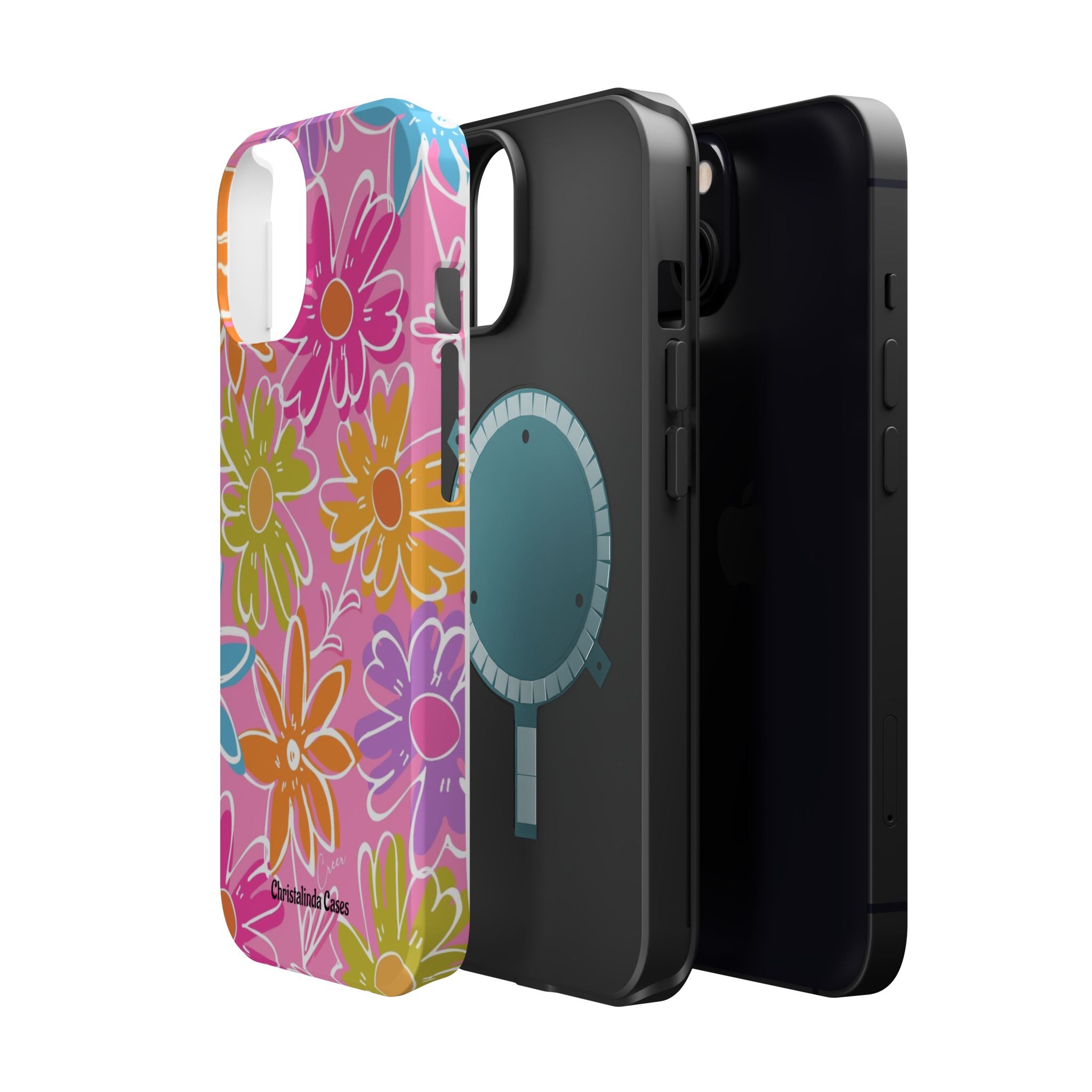 Flower Fiesta Impact-Resistant MagSafePhone Case