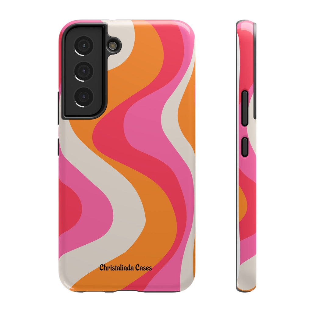 Sunset Sorbet Impact-Resistant MagSafe Phone Case