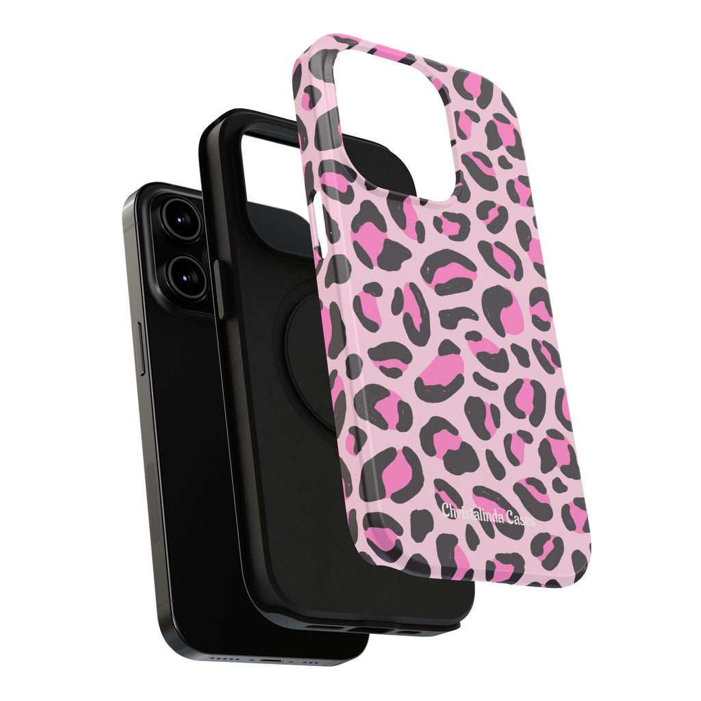 Pink Safari Impact-Resistant MagSafe Phone Case