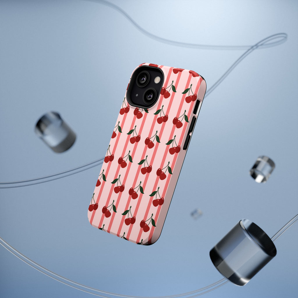 Cherry Kiss MagSafe Impact-Resistant Case