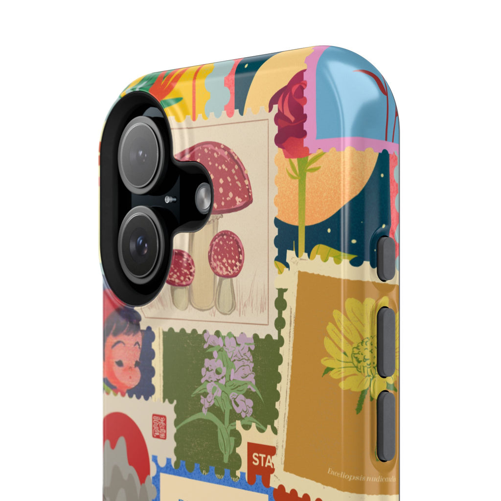 Botanical Journey Impact-Resistant MagSafe Phone Case