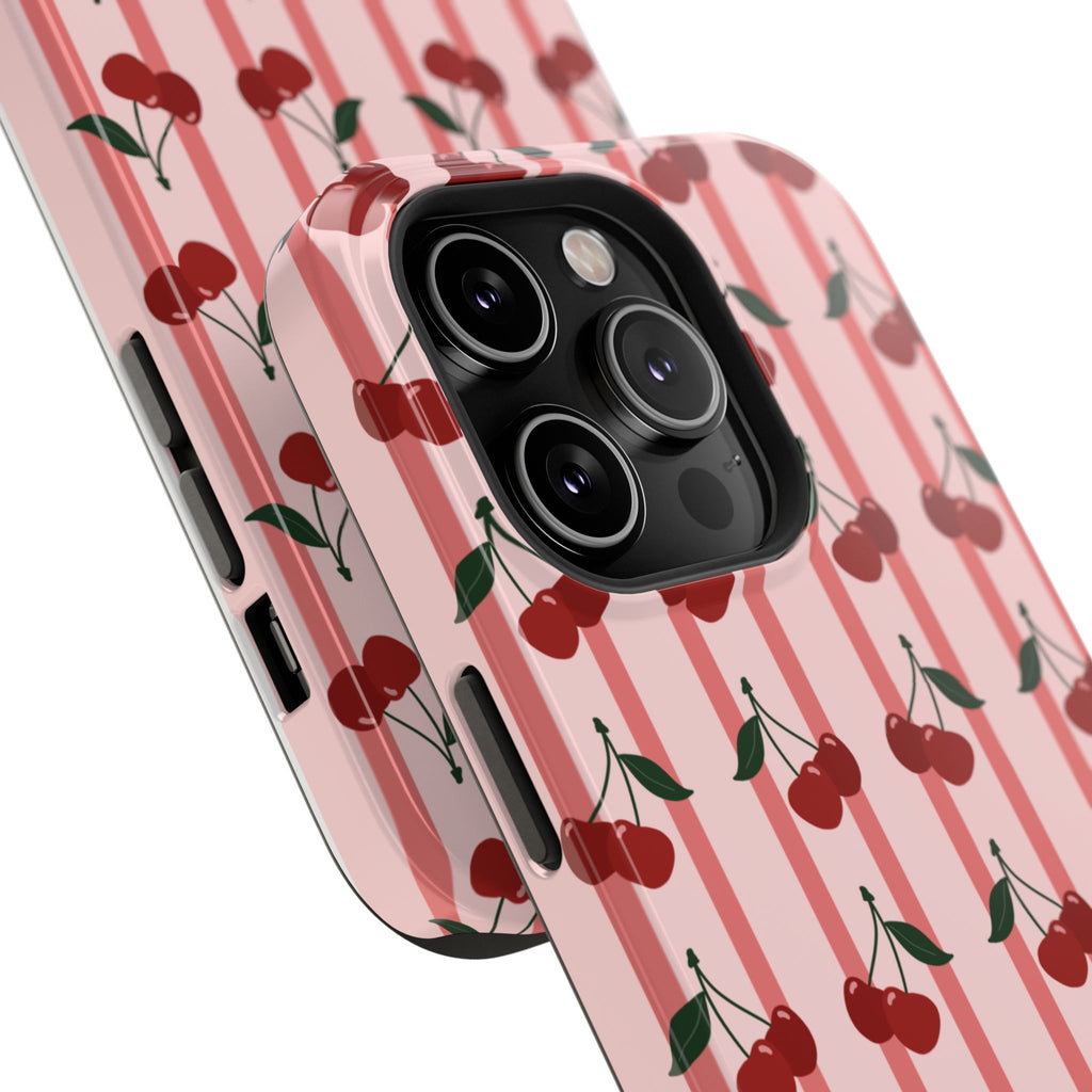 Cherry Kiss MagSafe Impact-Resistant Case