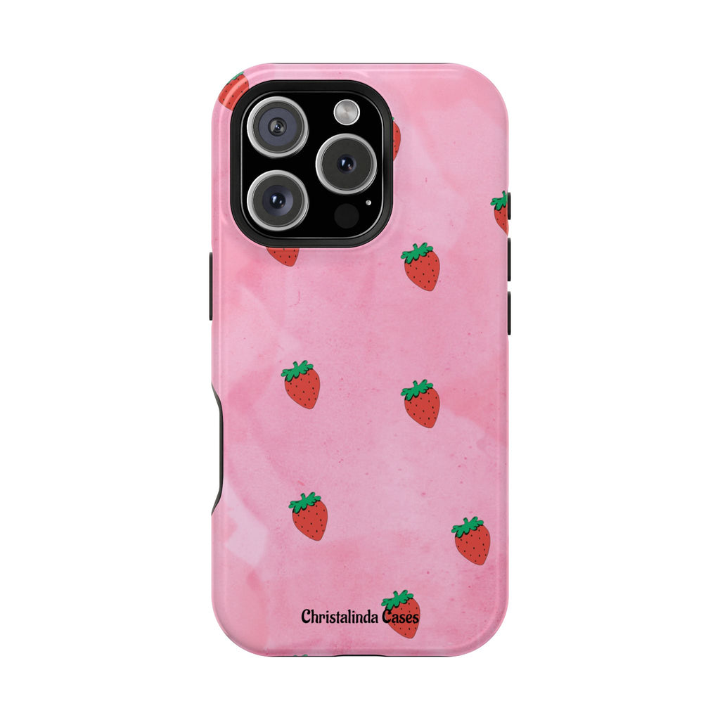 Strawberry Street MagSafe Impact-Resistant Phone Case