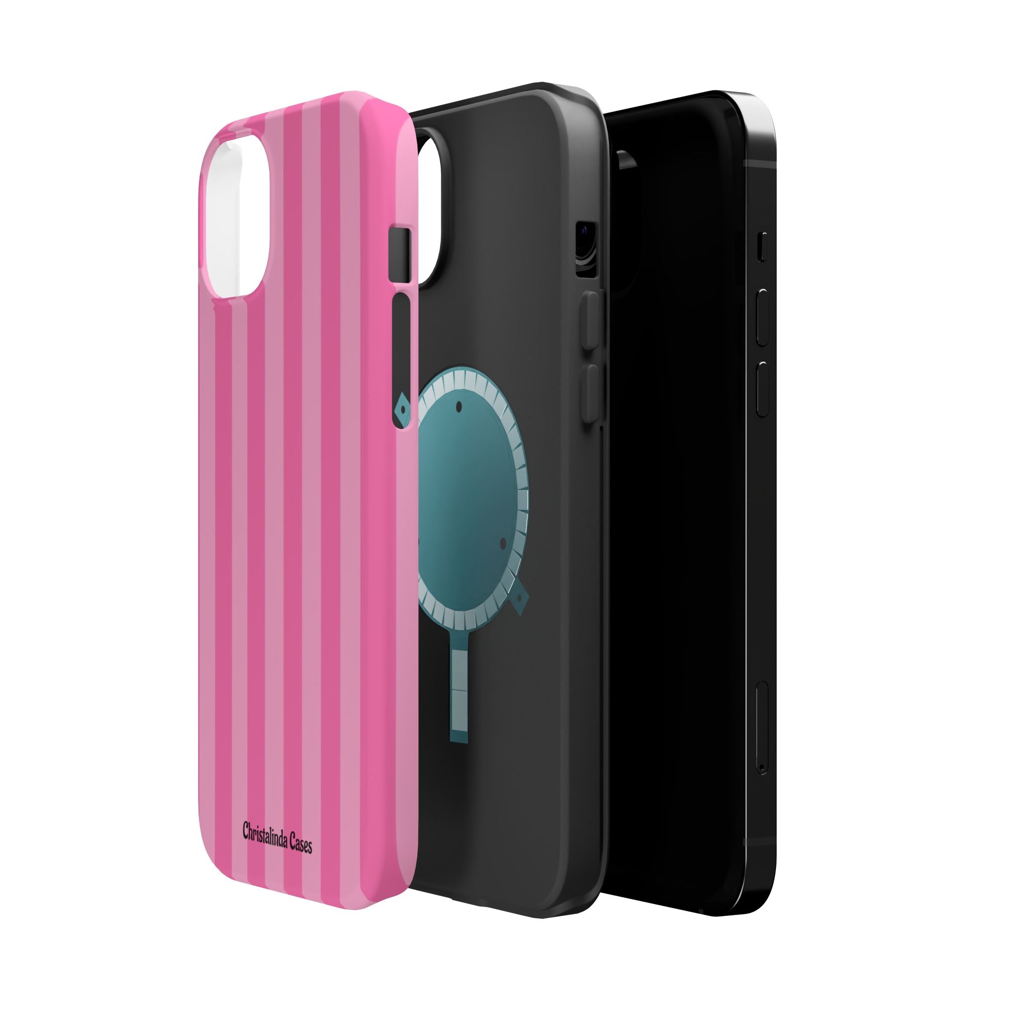 Pretty In Stripes Impact-Resistant MagSafe Phone Case