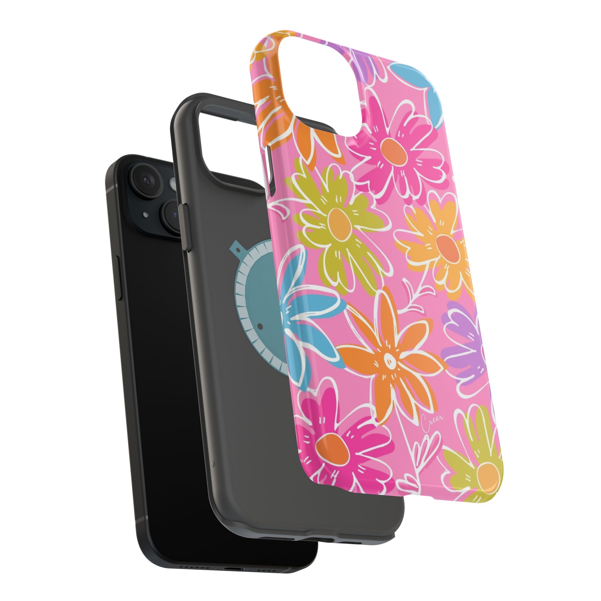 Flower Fiesta Impact-Resistant MagSafePhone Case
