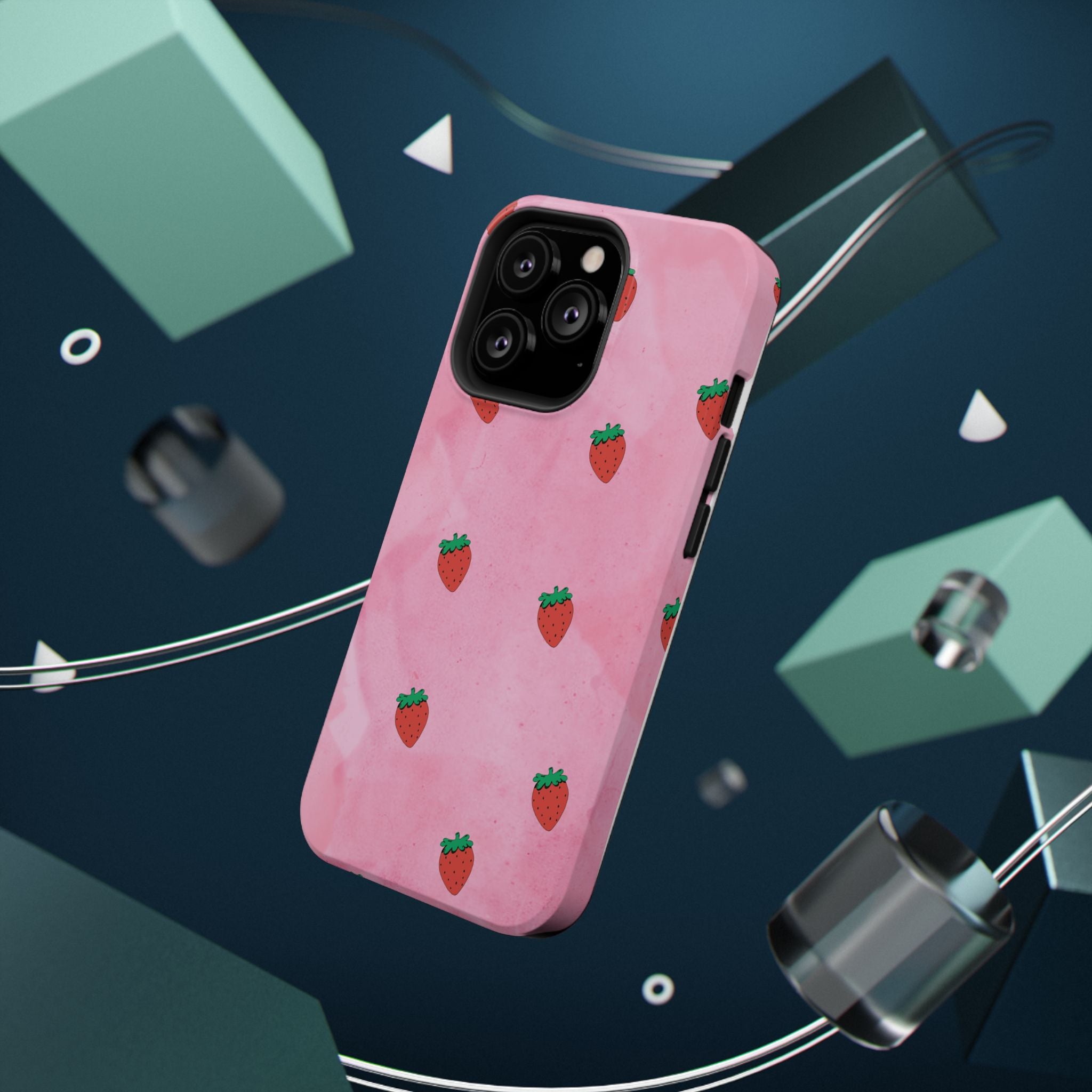 Strawberry Street MagSafe Impact-Resistant Phone Case