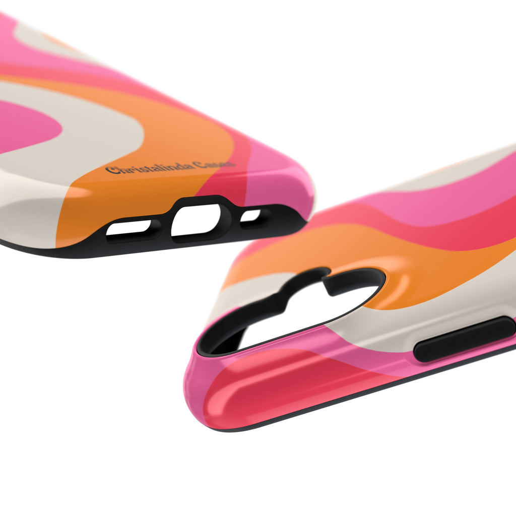 Sunset Sorbet Impact-Resistant MagSafe Phone Case