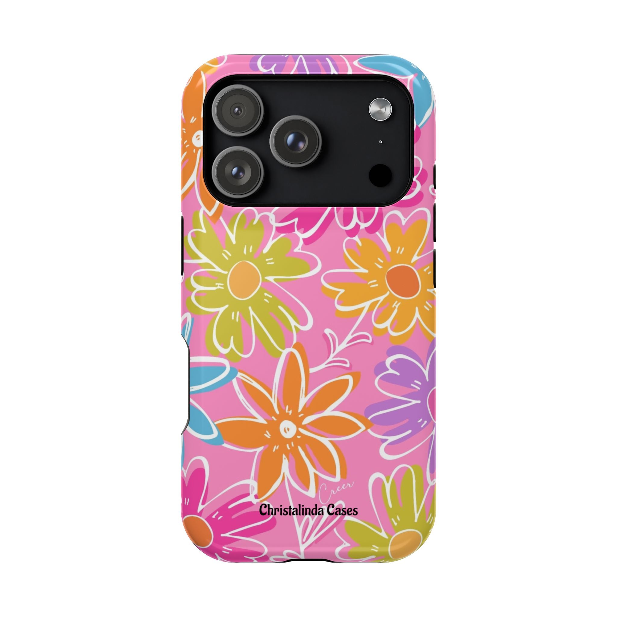 Flower Fiesta Impact-Resistant MagSafePhone Case