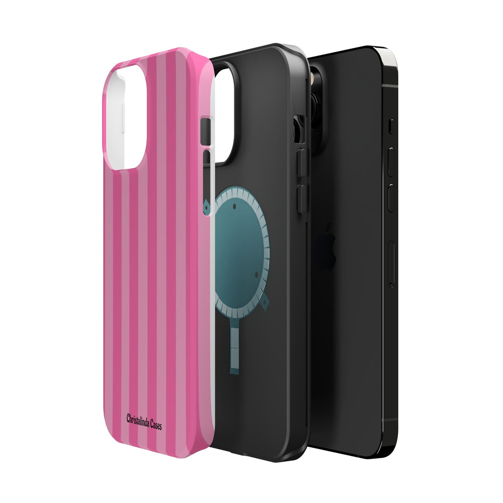 Pretty In Stripes Impact-Resistant MagSafe Phone Case