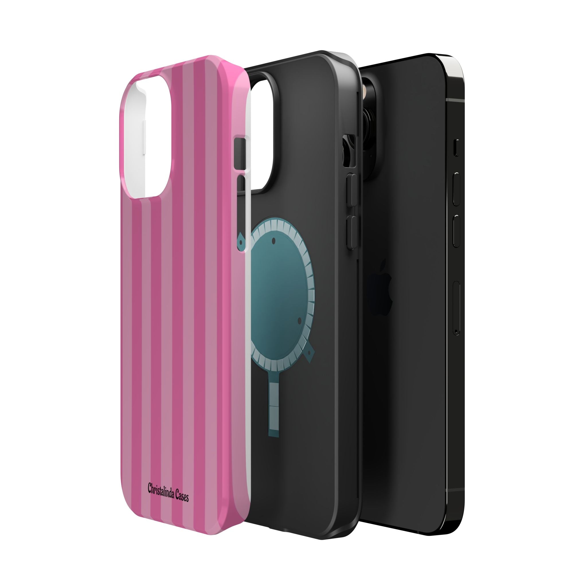 Pretty In Stripes Impact-Resistant MagSafe Phone Case