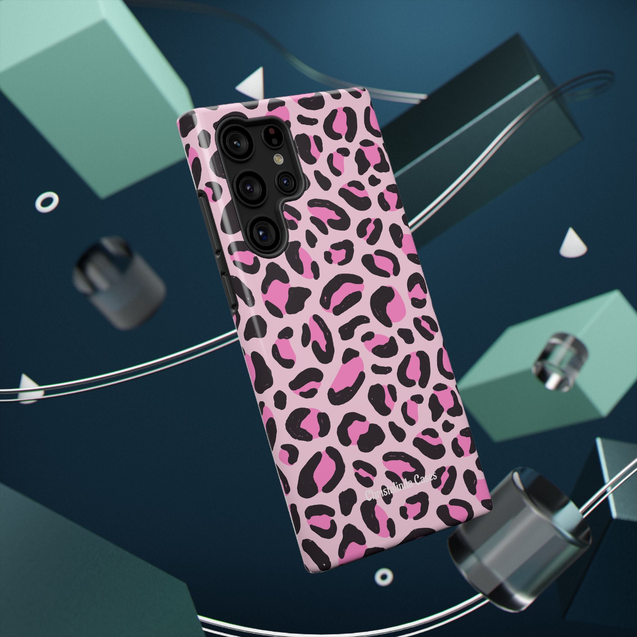 Pink Safari Impact-Resistant MagSafe Phone Case