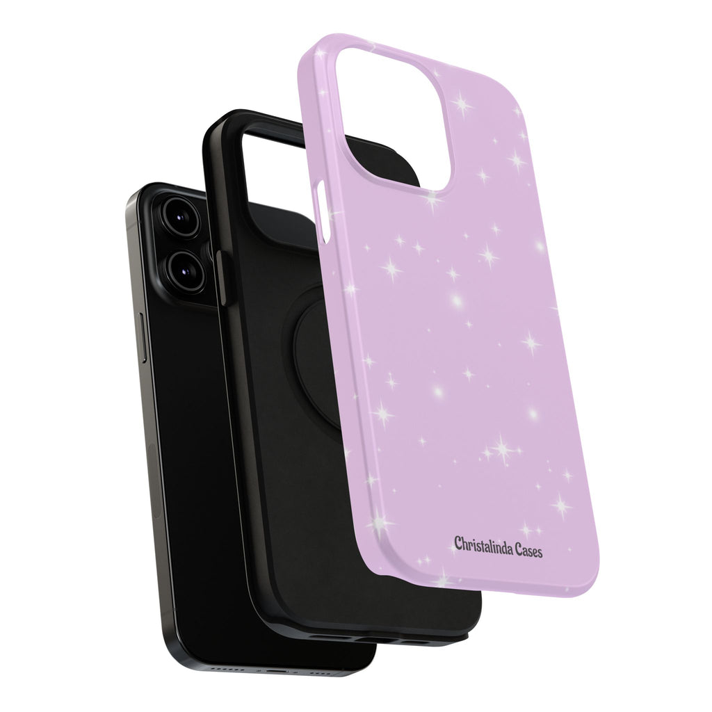 Sparkling Lilac Impact MagSafe Phone Case