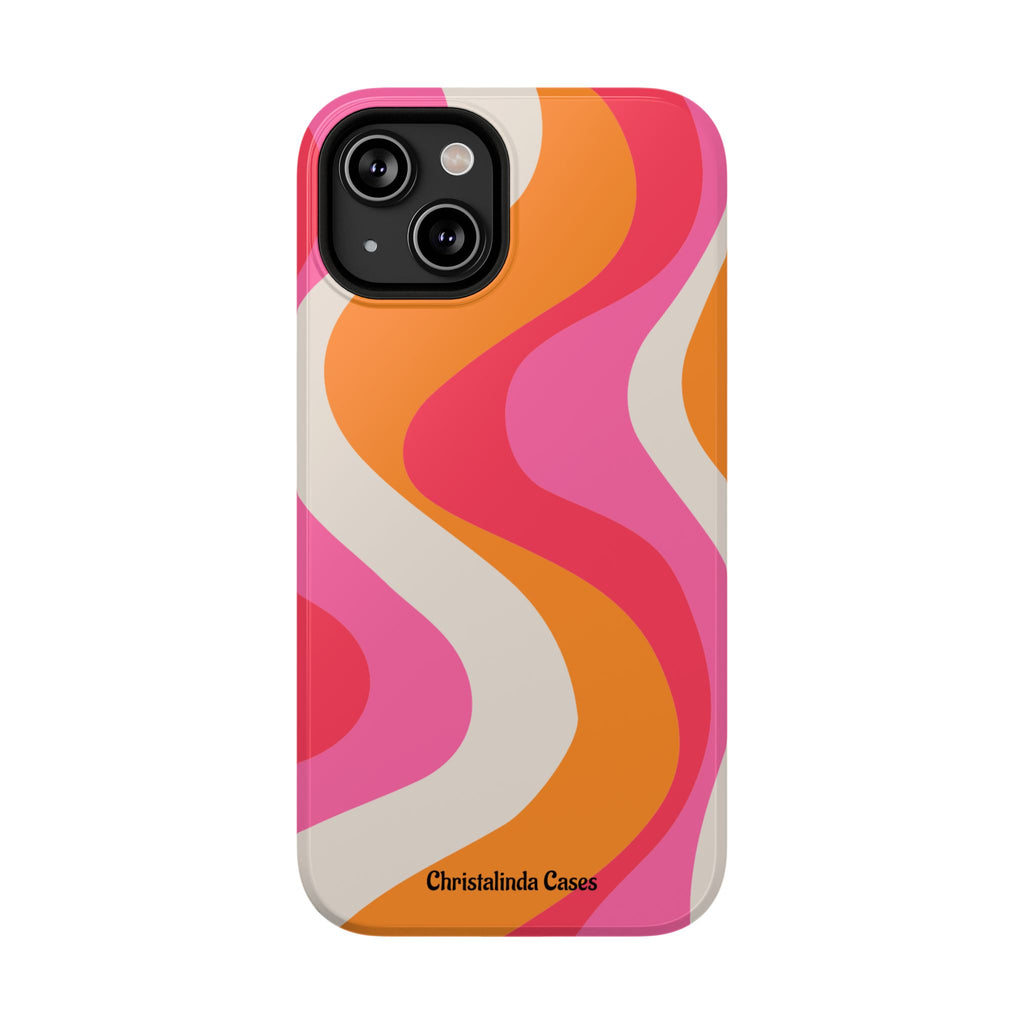 Sunset Sorbet Impact-Resistant MagSafe Phone Case