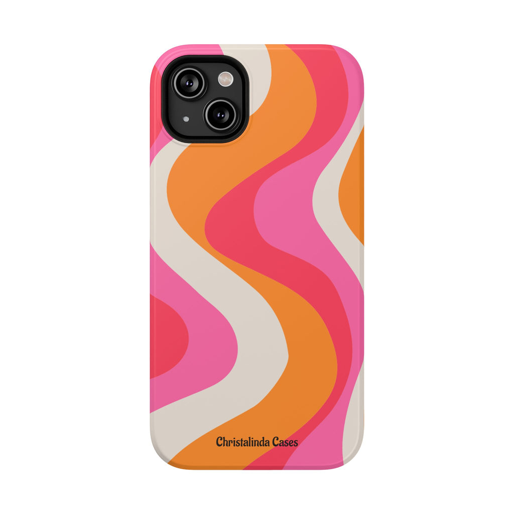 Sunset Sorbet Impact-Resistant MagSafe Phone Case