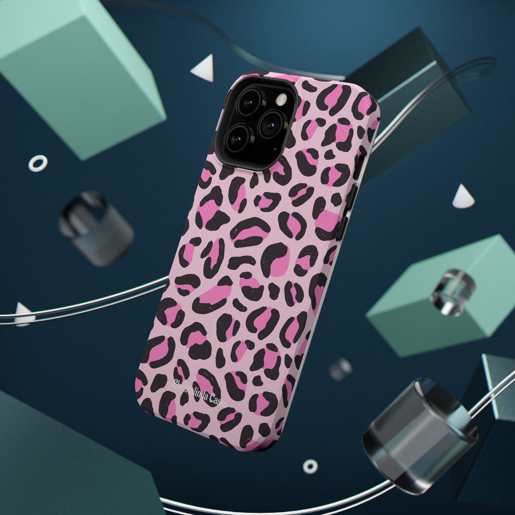 Pink Safari Impact-Resistant MagSafe Phone Case