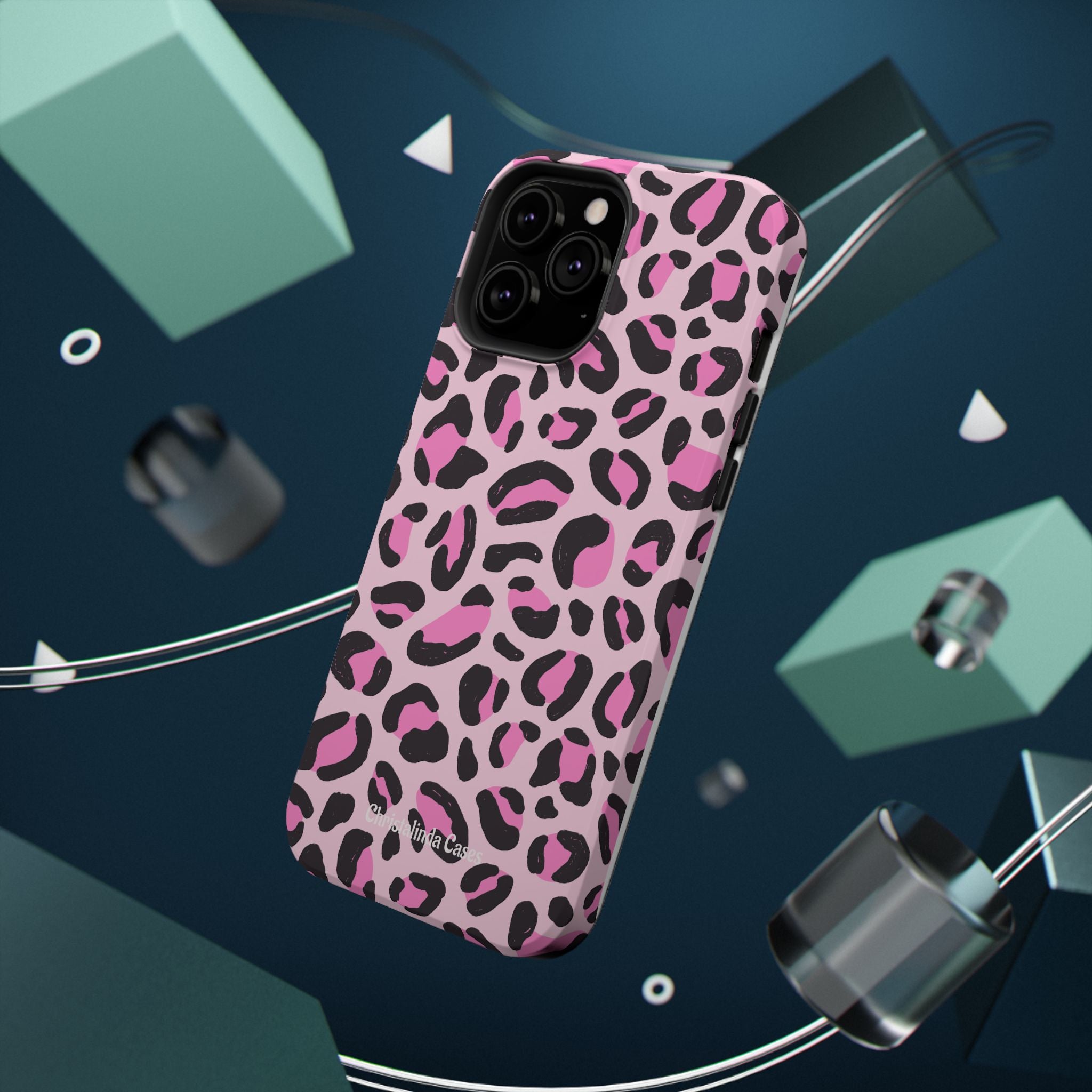 Pink Safari Impact-Resistant MagSafe Phone Case