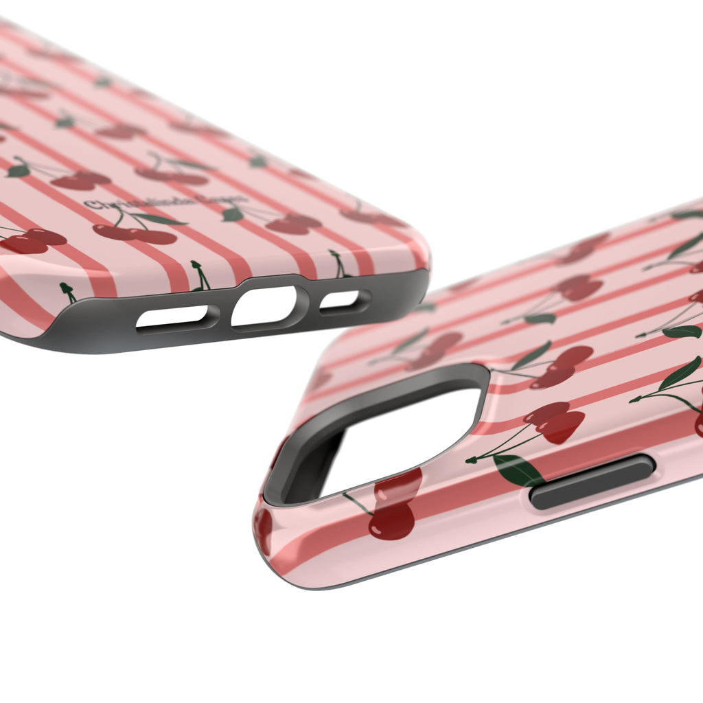 Cherry Kiss MagSafe Impact-Resistant Case