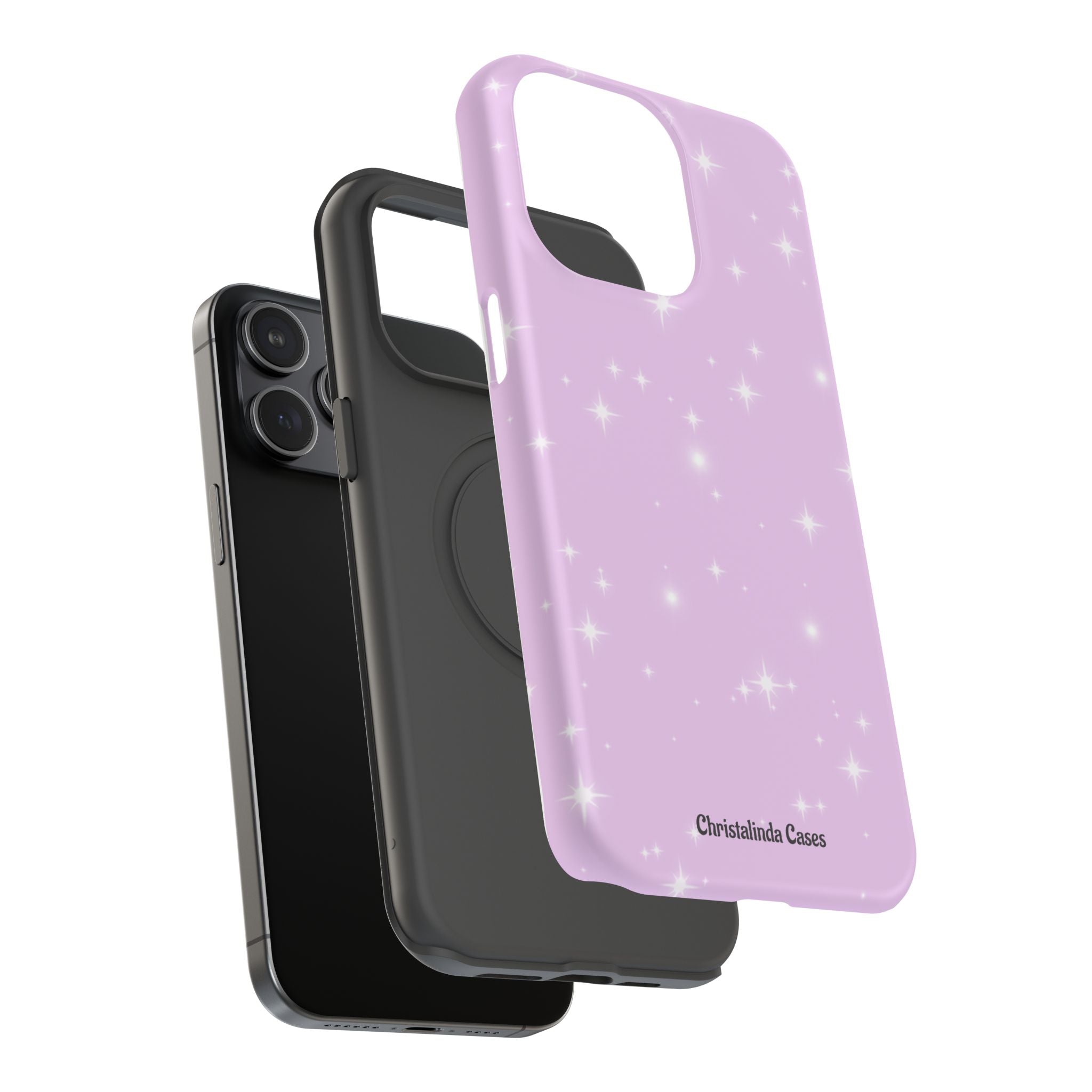 Sparkling Lilac Impact MagSafe Phone Case
