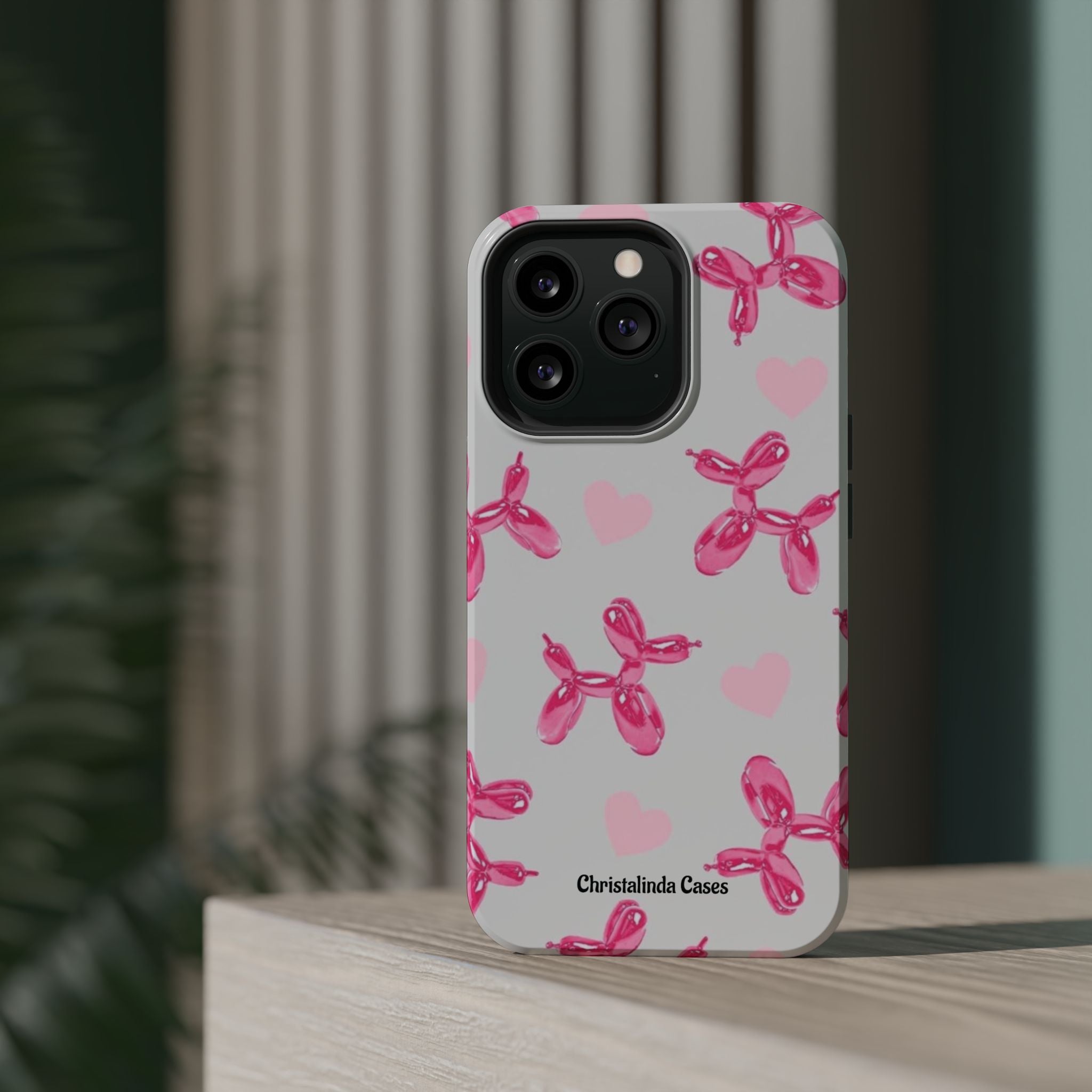 Balloon Charm Impact-Resistant MagSafe phone case