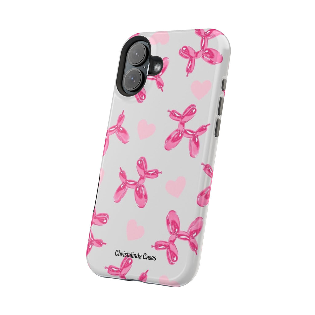 Balloon Charm Impact-Resistant MagSafe phone case