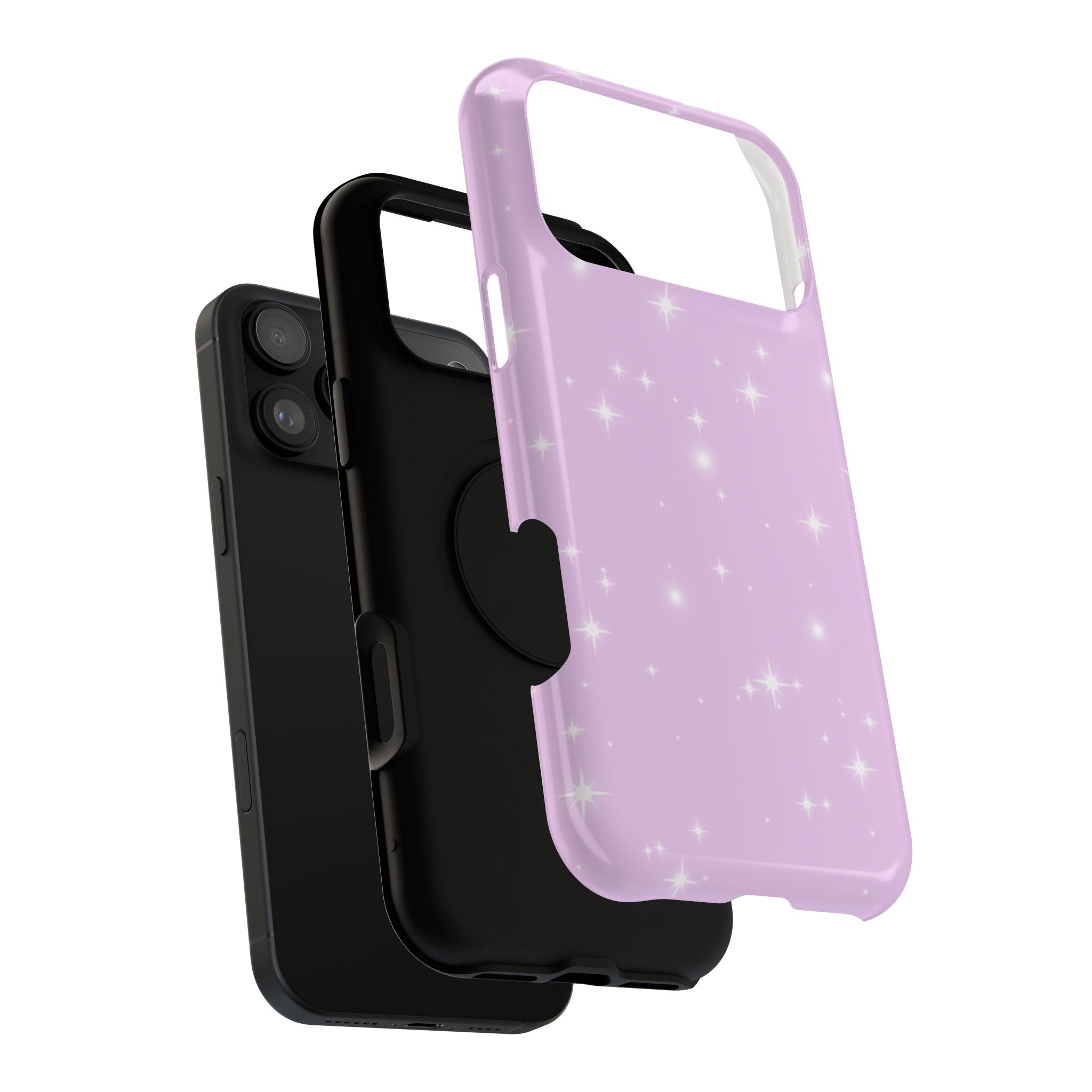 Sparkling Lilac Impact MagSafe Phone Case