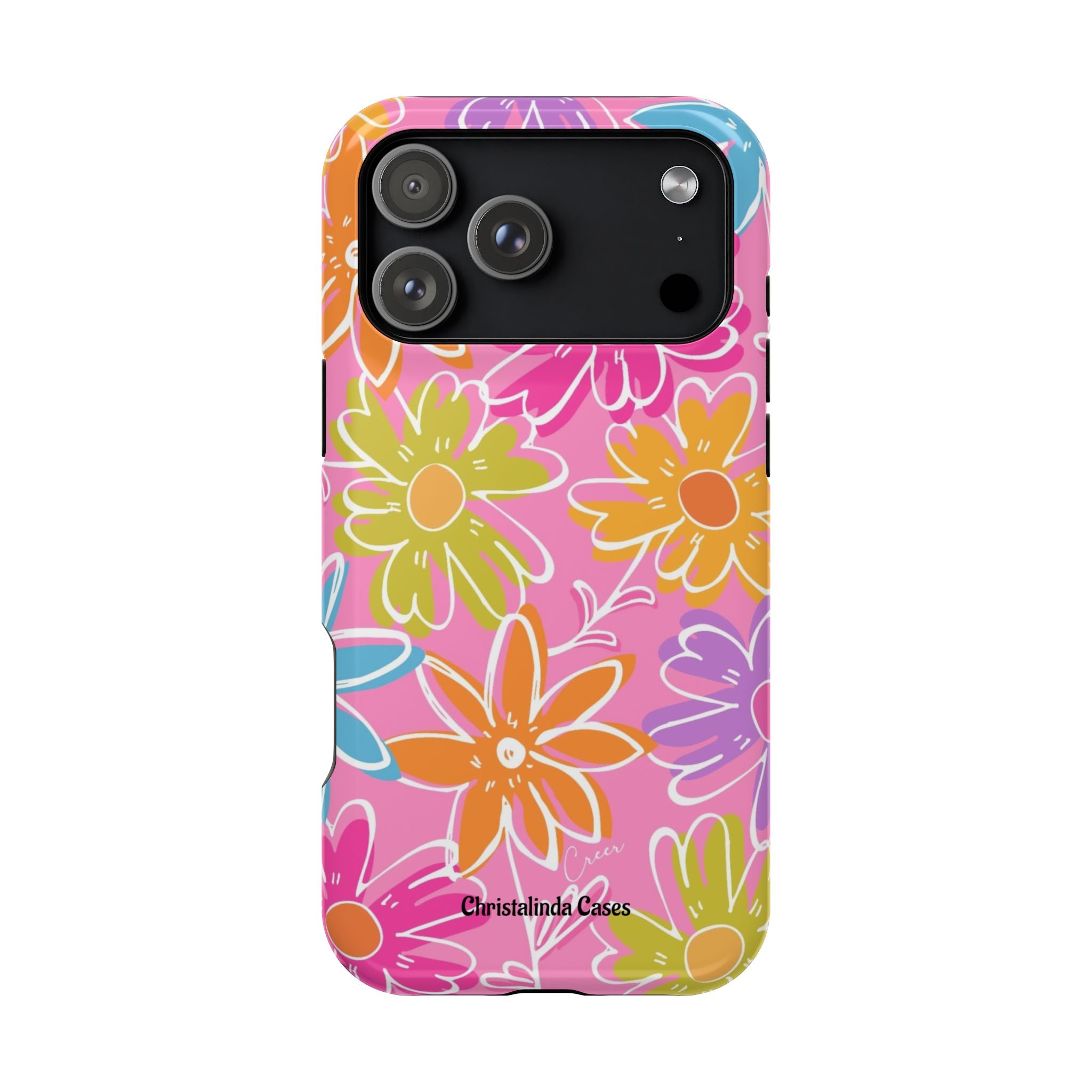Flower Fiesta Impact-Resistant MagSafePhone Case