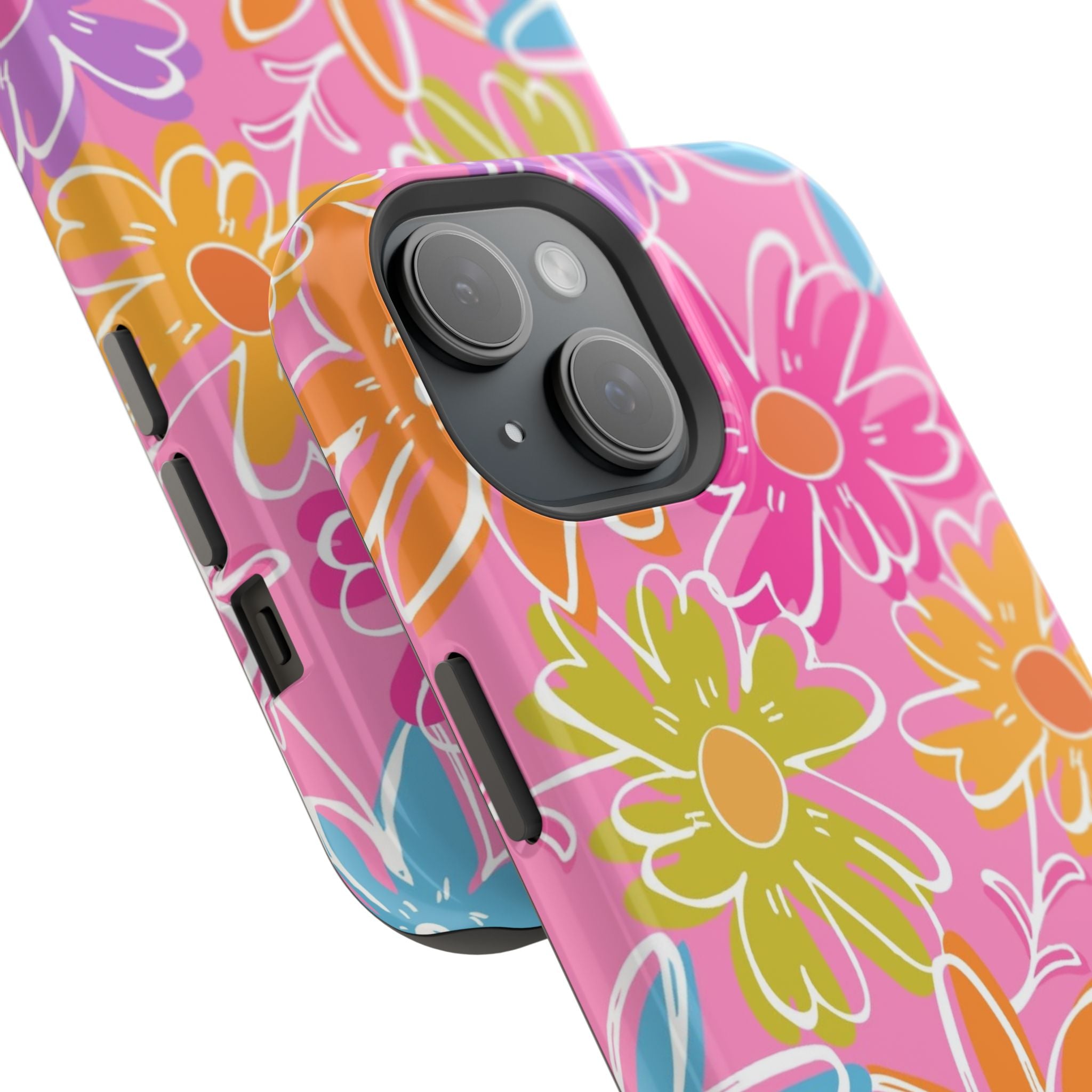 Flower Fiesta Impact-Resistant MagSafePhone Case