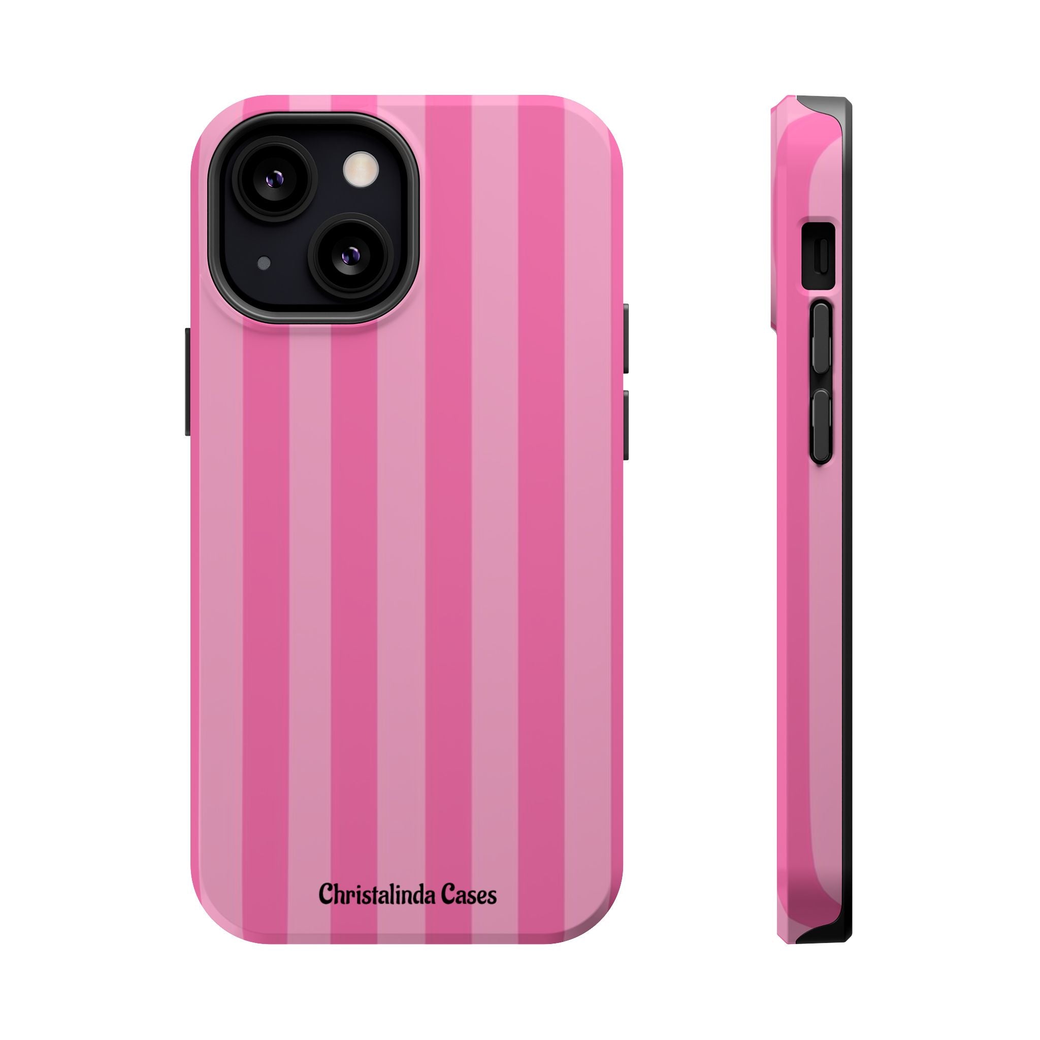 Pretty In Stripes Impact-Resistant MagSafe Phone Case