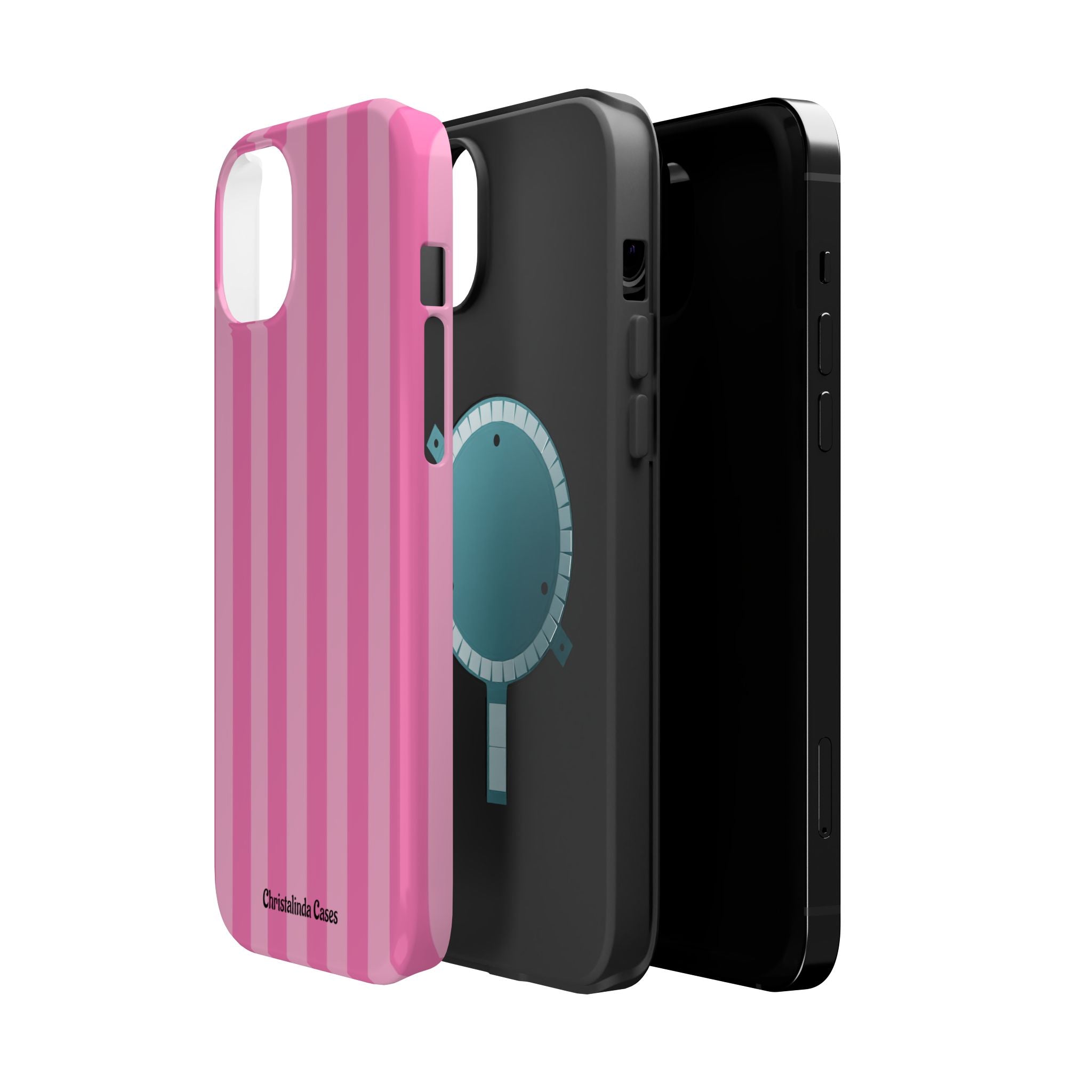 Pretty In Stripes Impact-Resistant MagSafe Phone Case