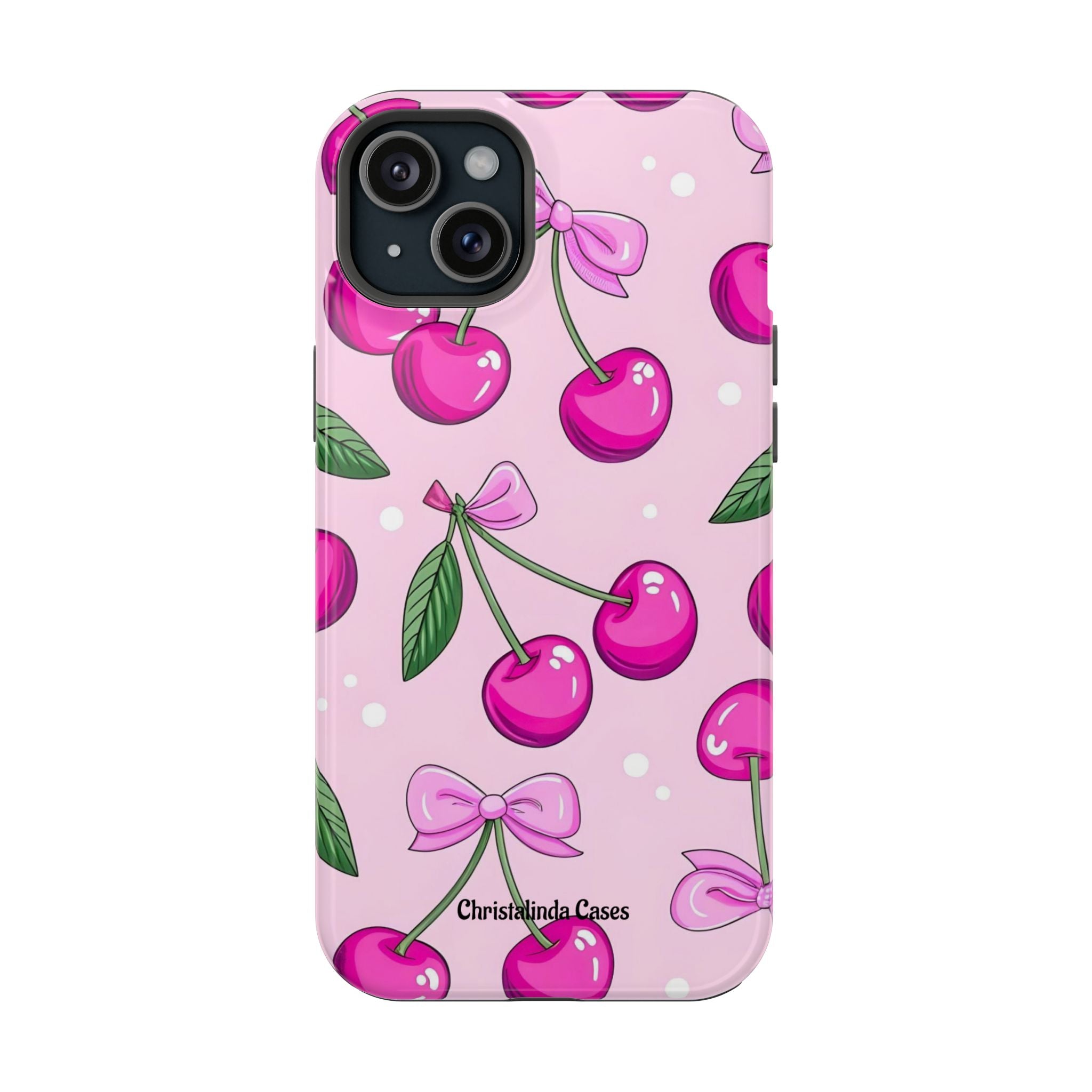 Cherry Cutie Impact-Resistant MagSafe Phone Case