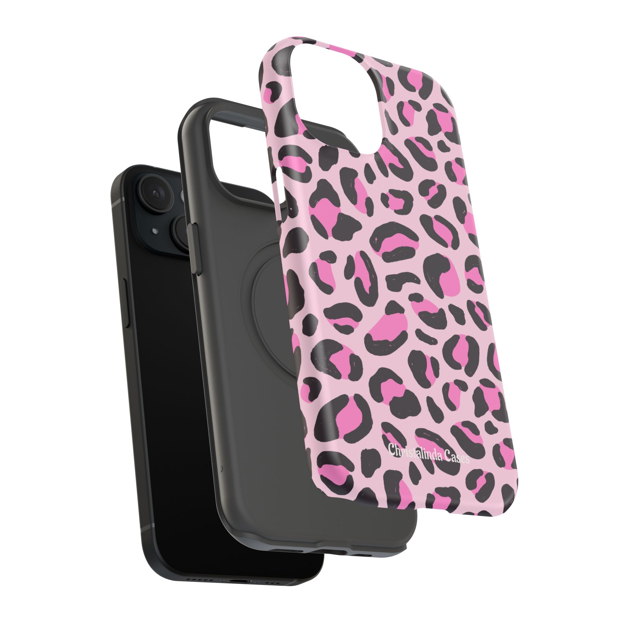 Pink Safari Impact-Resistant MagSafe Phone Case