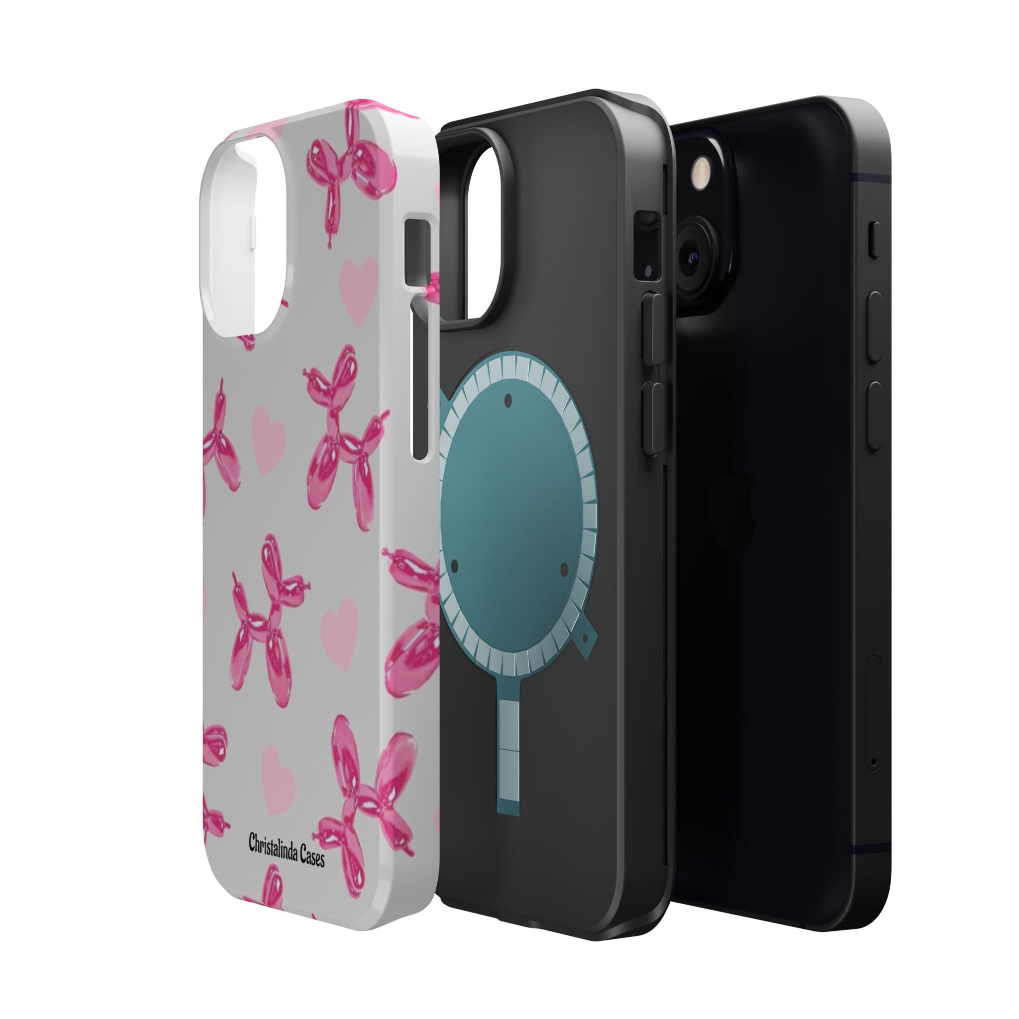 Balloon Charm Impact-Resistant MagSafe phone case