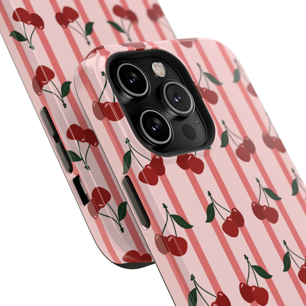 Cherry Kiss MagSafe Impact-Resistant Case