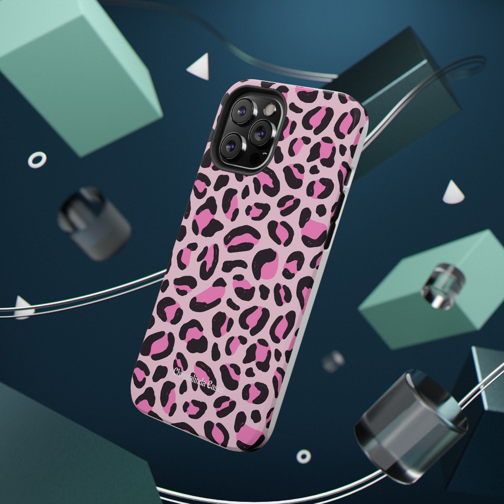 Pink Safari Impact-Resistant MagSafe Phone Case