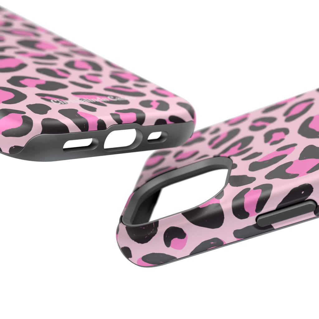 Pink Safari Impact-Resistant MagSafe Phone Case
