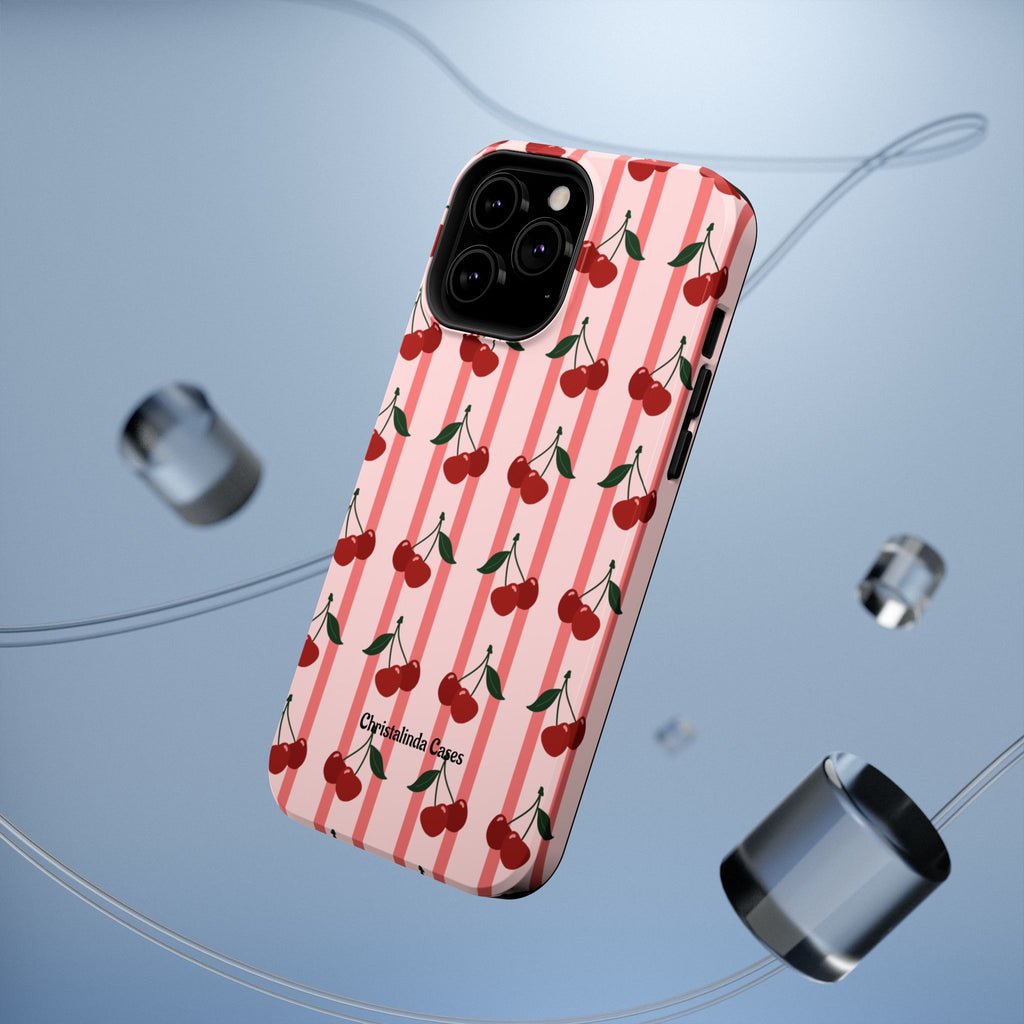 Cherry Kiss MagSafe Impact-Resistant Case