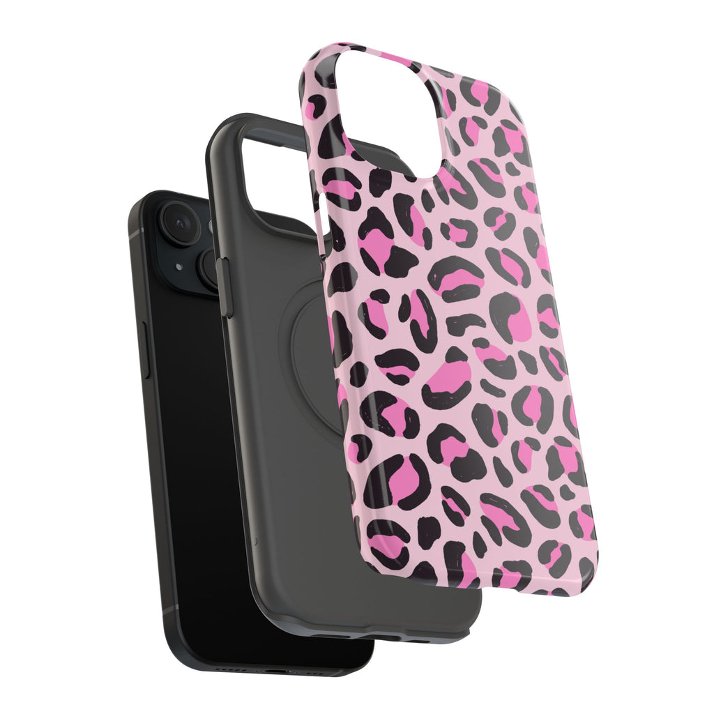 Pink Safari Impact-Resistant MagSafe Phone Case