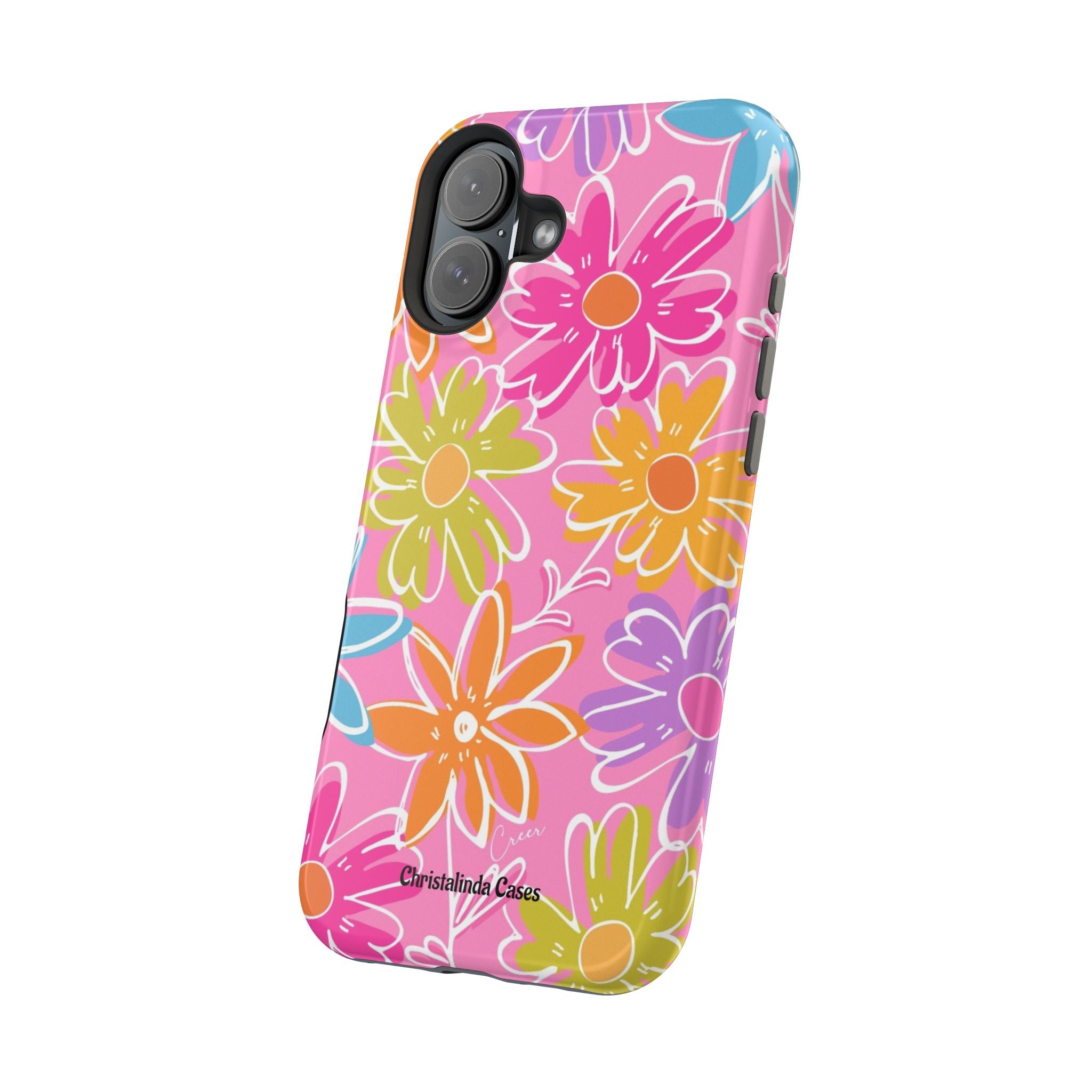 Flower Fiesta Impact-Resistant MagSafePhone Case