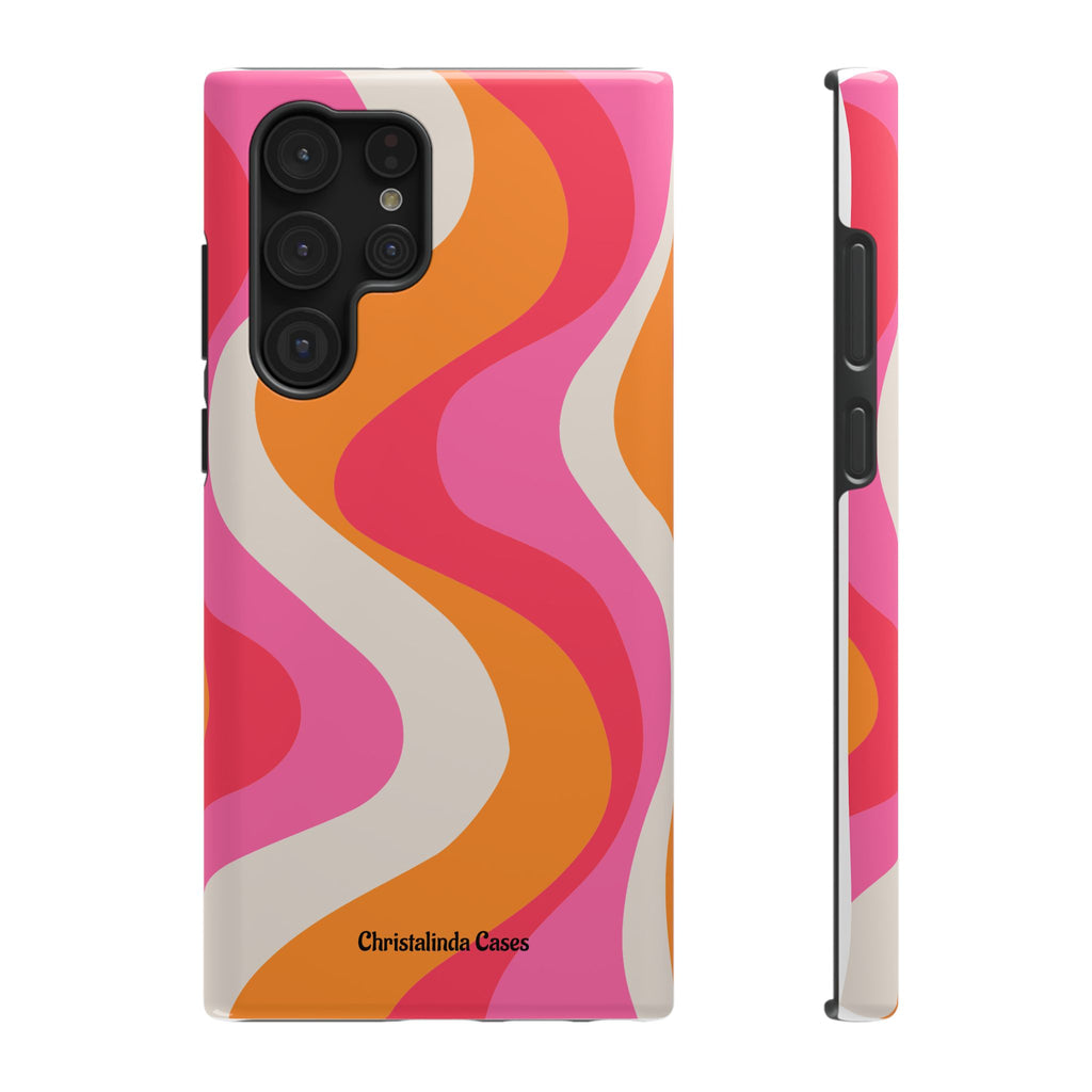 Sunset Sorbet Impact-Resistant MagSafe Phone Case