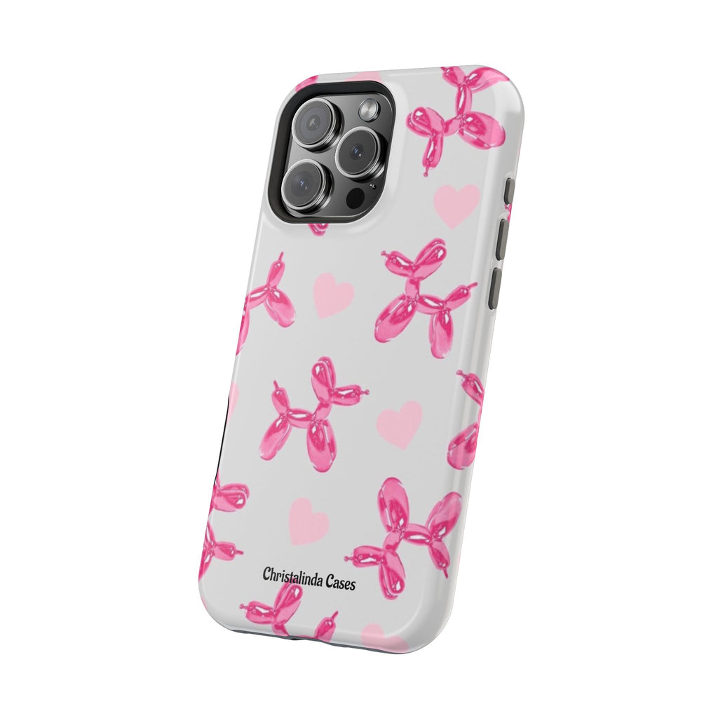 Balloon Charm Impact-Resistant MagSafe phone case