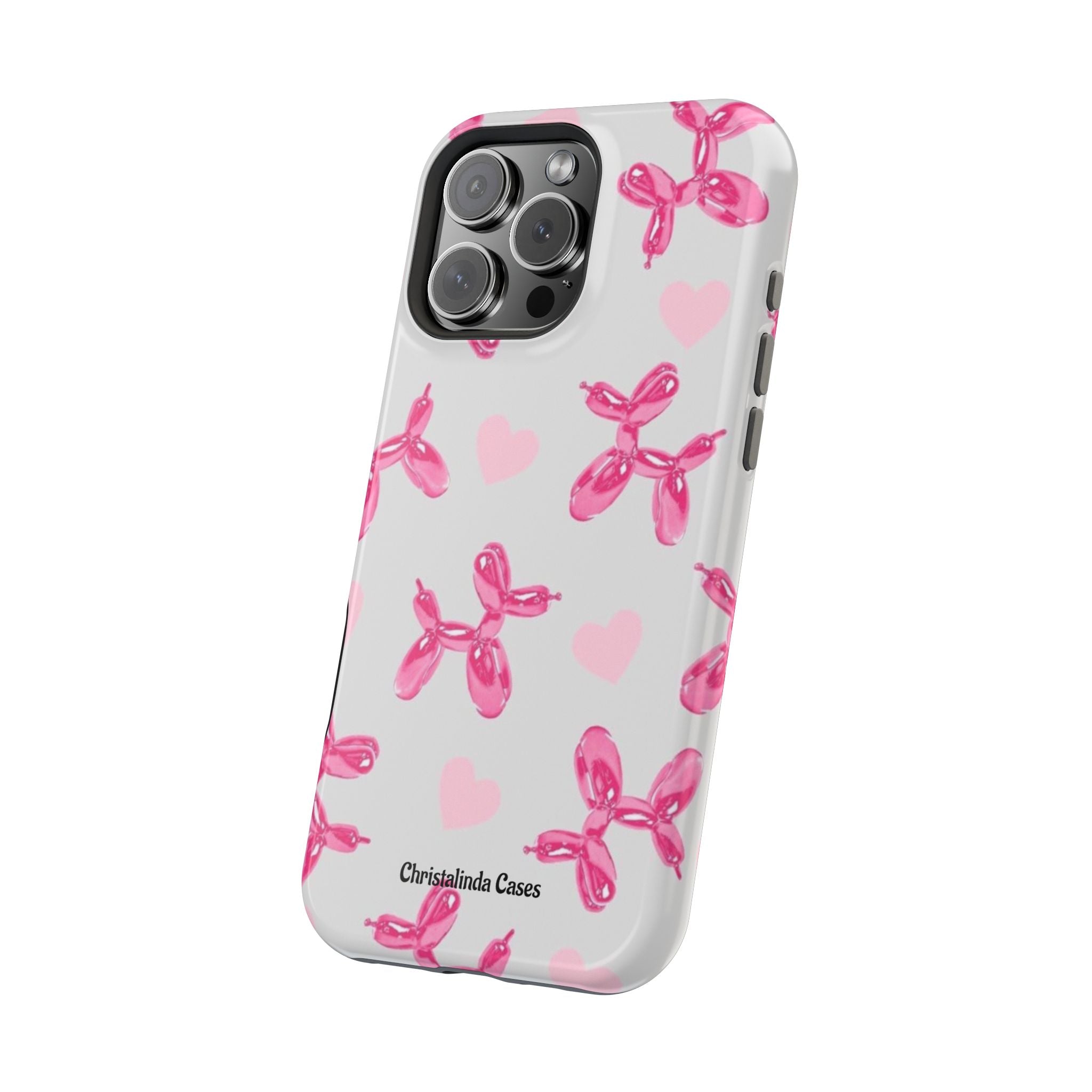 Balloon Charm Impact-Resistant MagSafe phone case