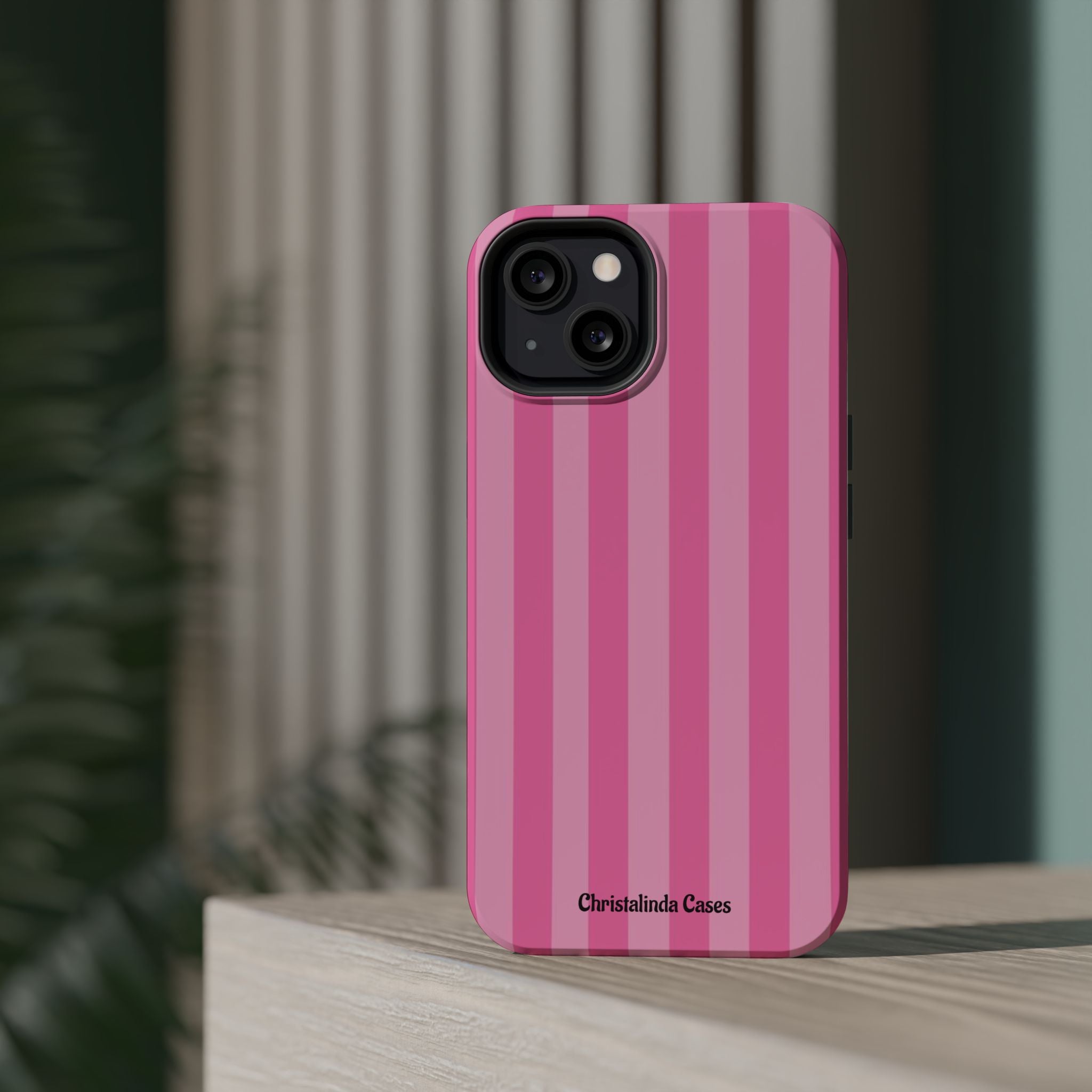 Pretty In Stripes Impact-Resistant MagSafe Phone Case