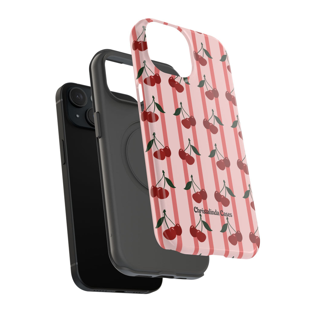 Cherry Kiss MagSafe Impact-Resistant Case