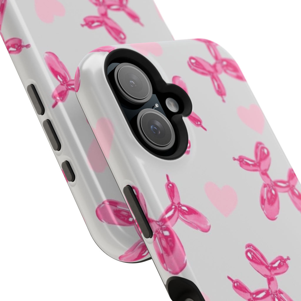 Balloon Charm Impact-Resistant MagSafe phone case