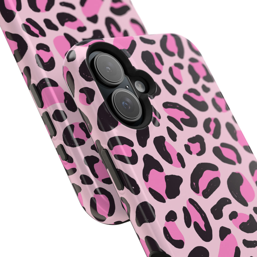 Pink Safari Impact-Resistant MagSafe Phone Case