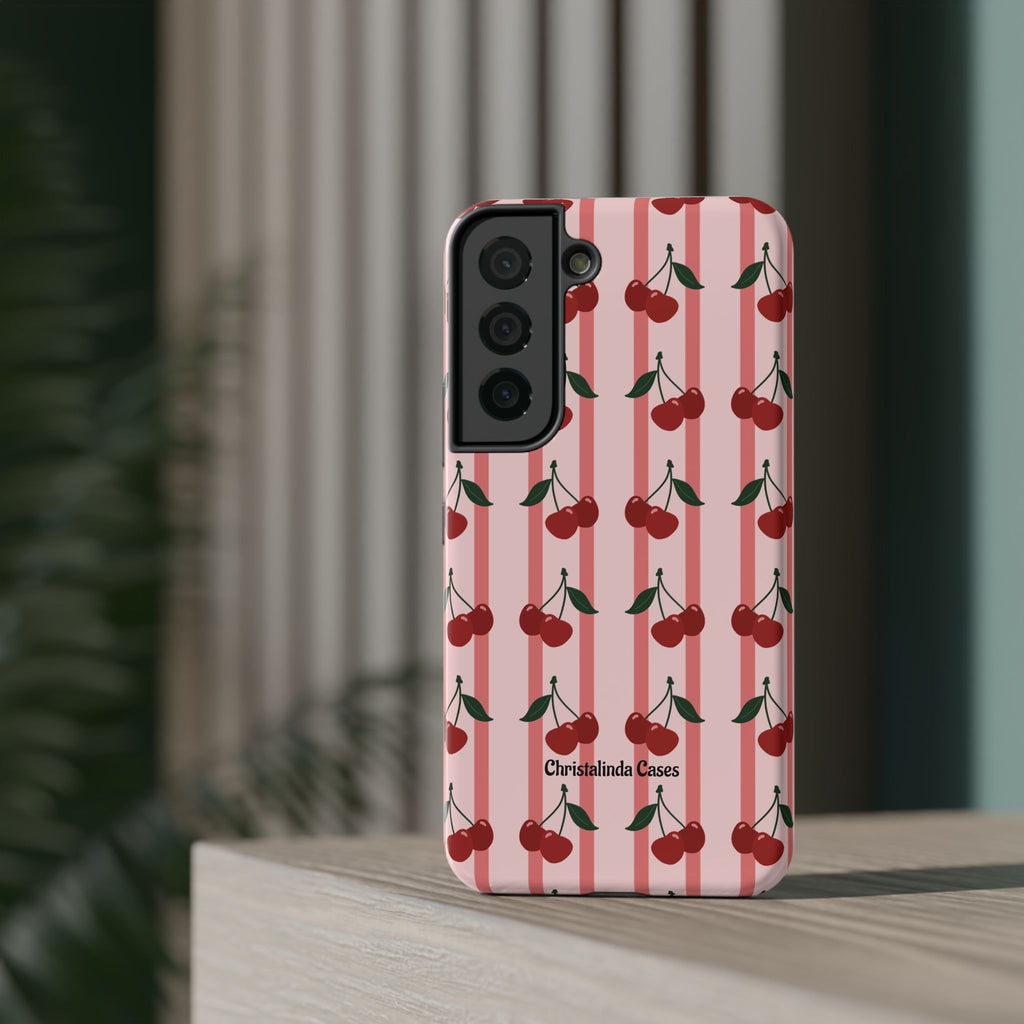 Cherry Kiss MagSafe Impact-Resistant Case
