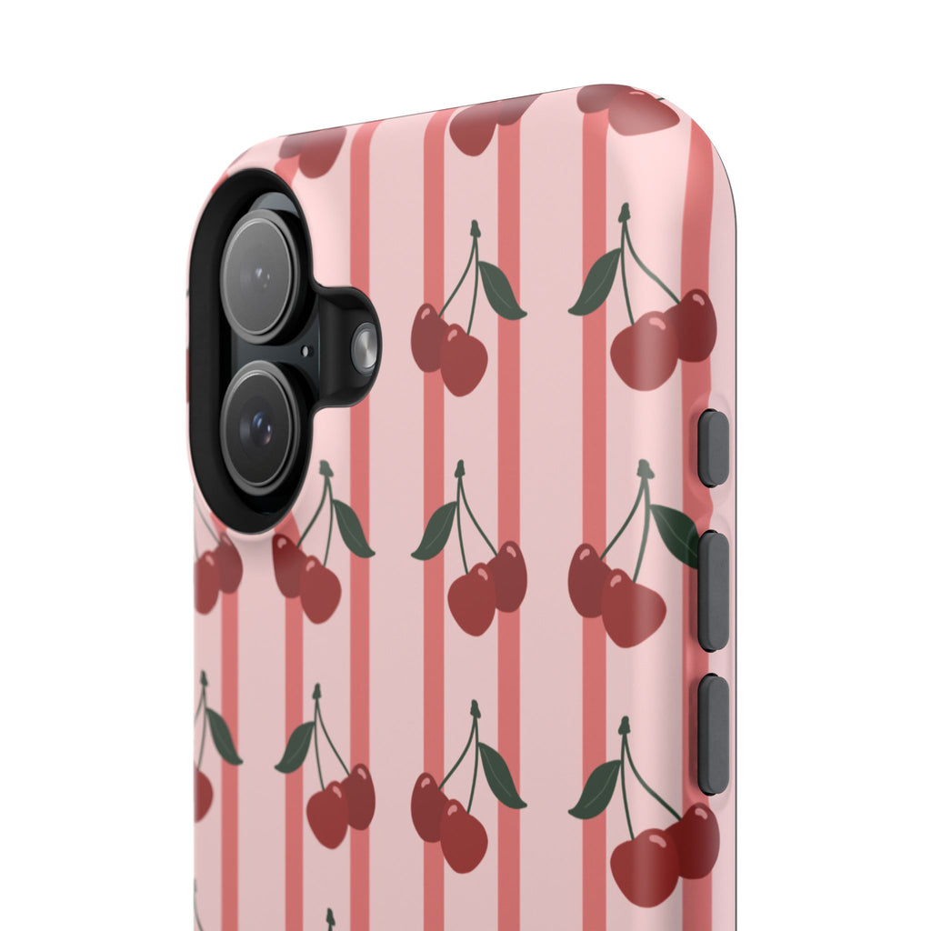 Cherry Kiss MagSafe Impact-Resistant Case