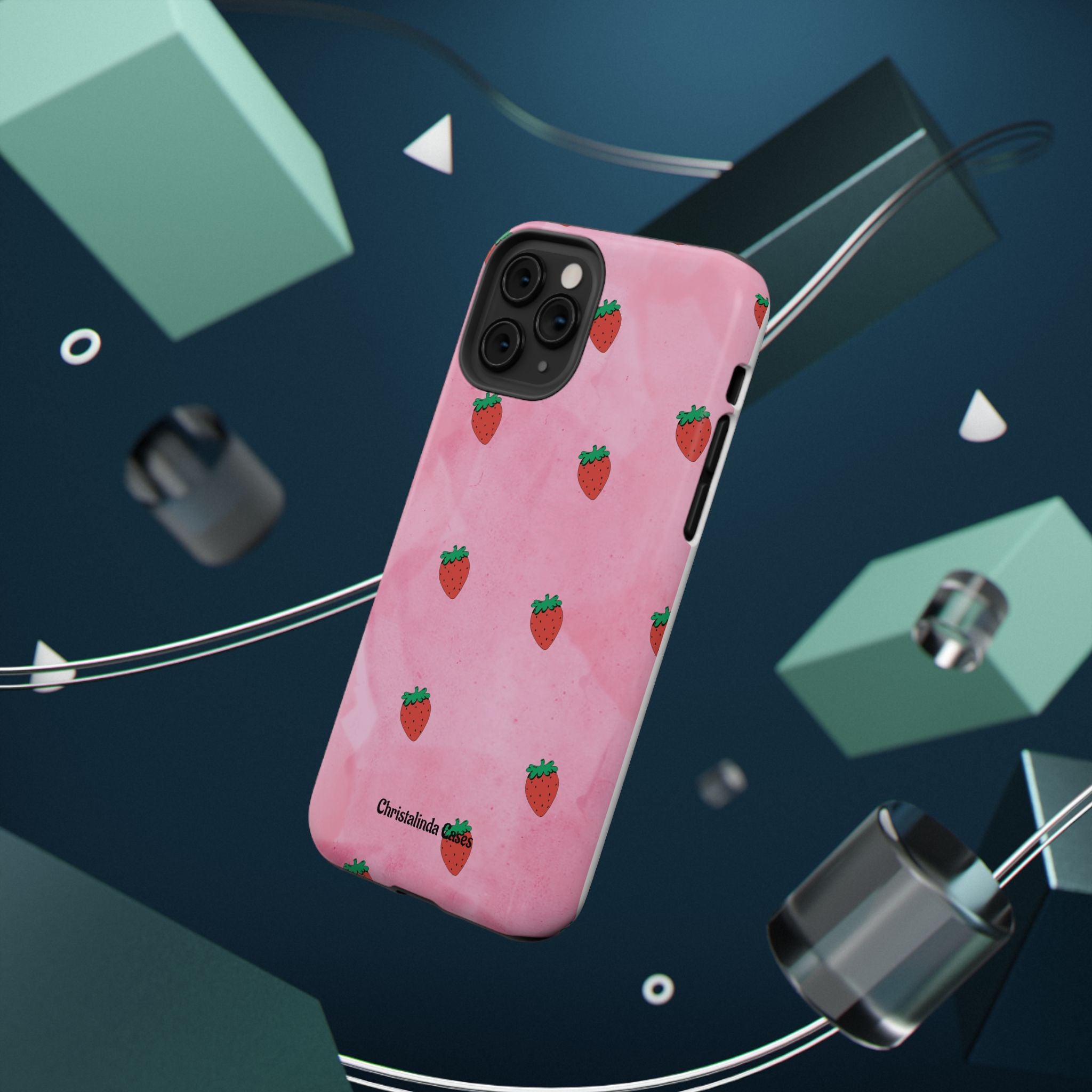 Strawberry Street MagSafe Impact-Resistant Phone Case