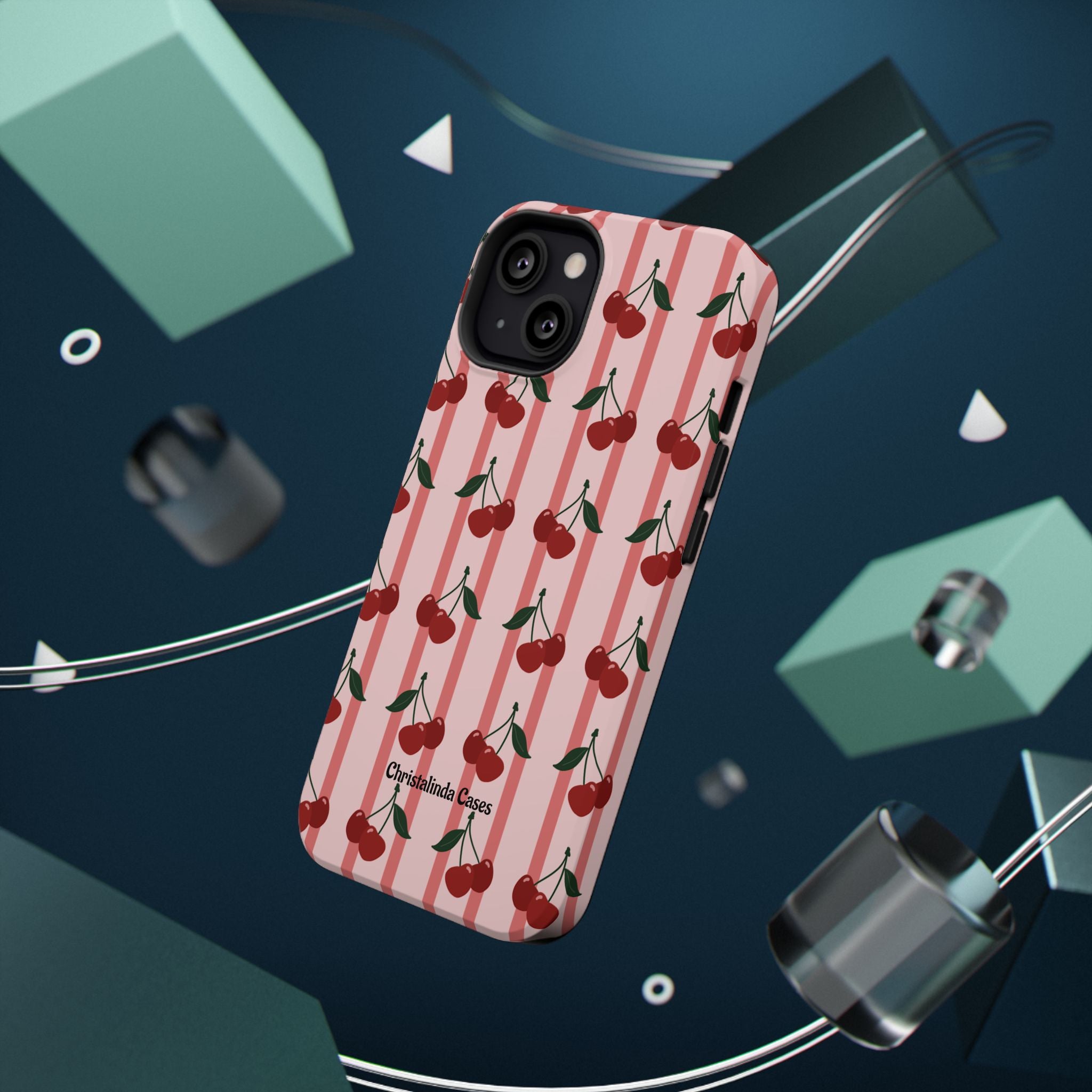 Cherry Kiss MagSafe Impact-Resistant Case