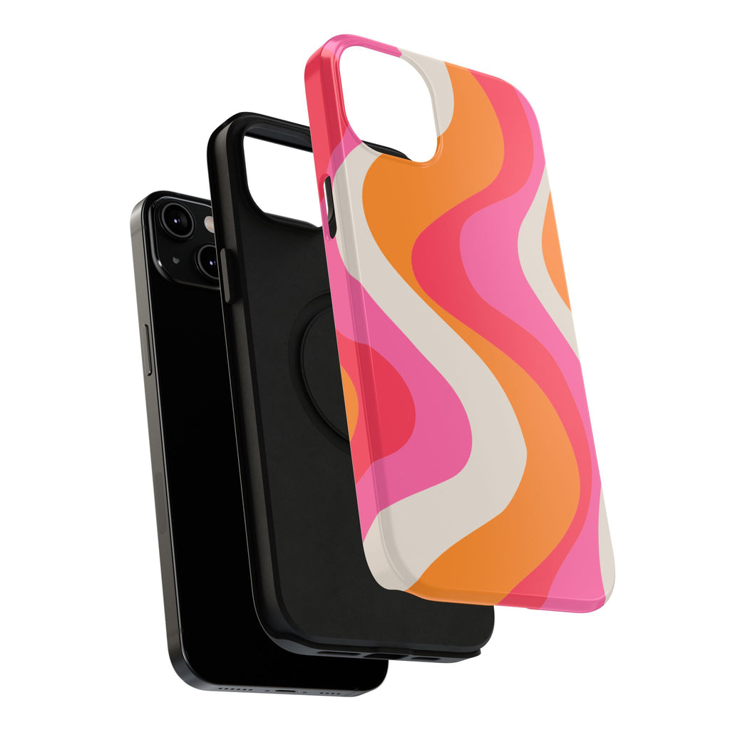 Sunset Sorbet Impact-Resistant MagSafe Phone Case